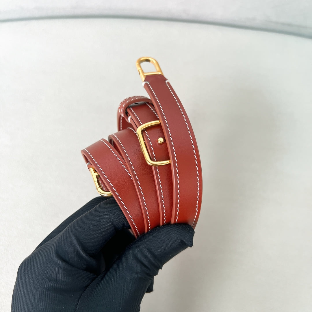 Extra Bag L23 - терракотовый - замша Loro Piana Extra Bag L23