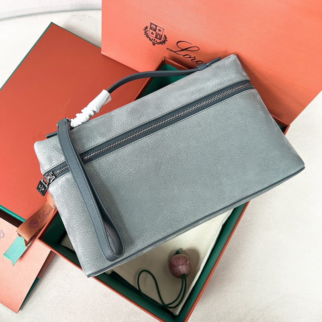 Extra Pouch - замша - 0A772A Loro Piana Extra Pouch