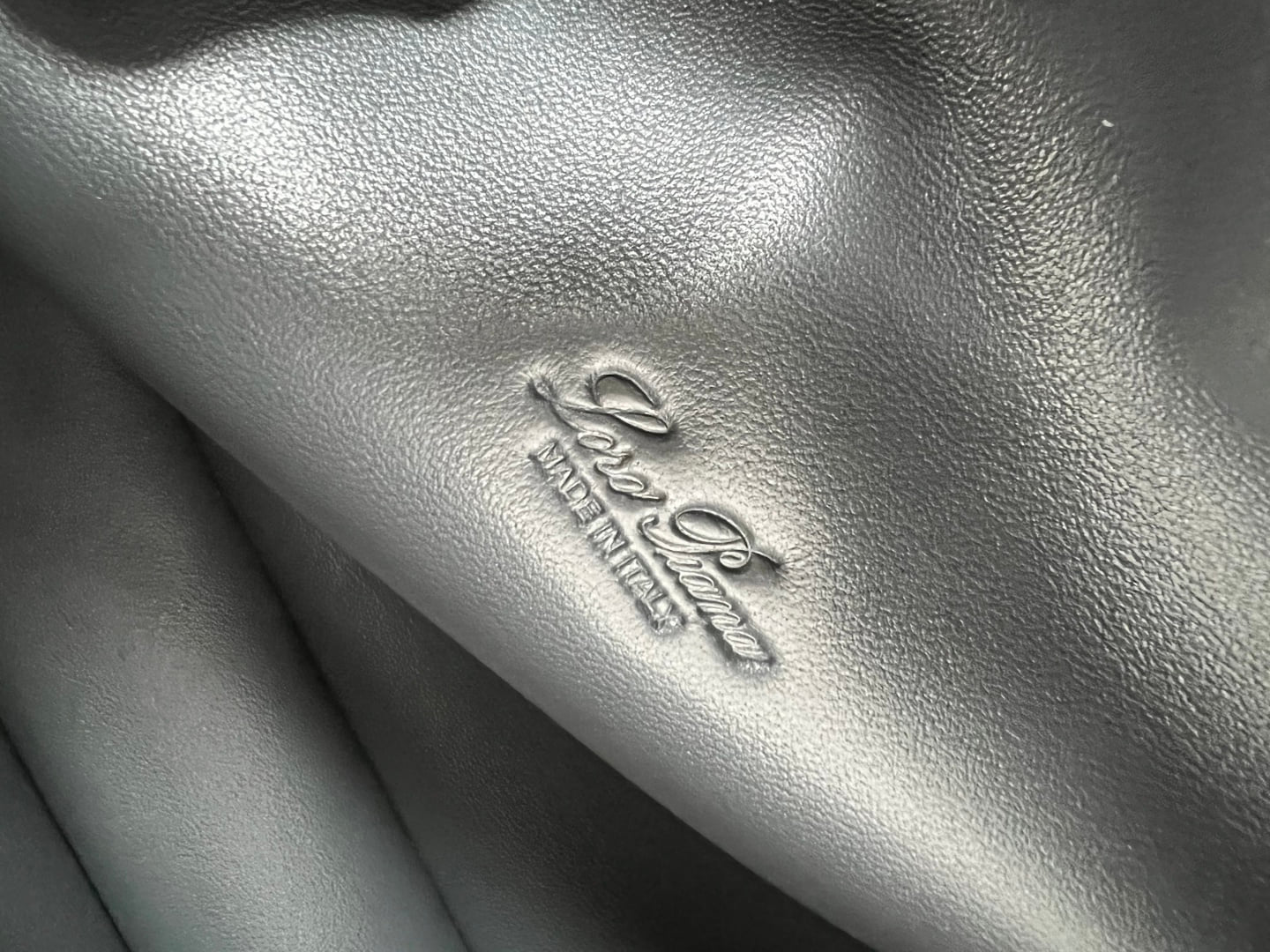 Extra Pouch - канвас и кожа - 96B8DE Loro Piana Extra Pouch