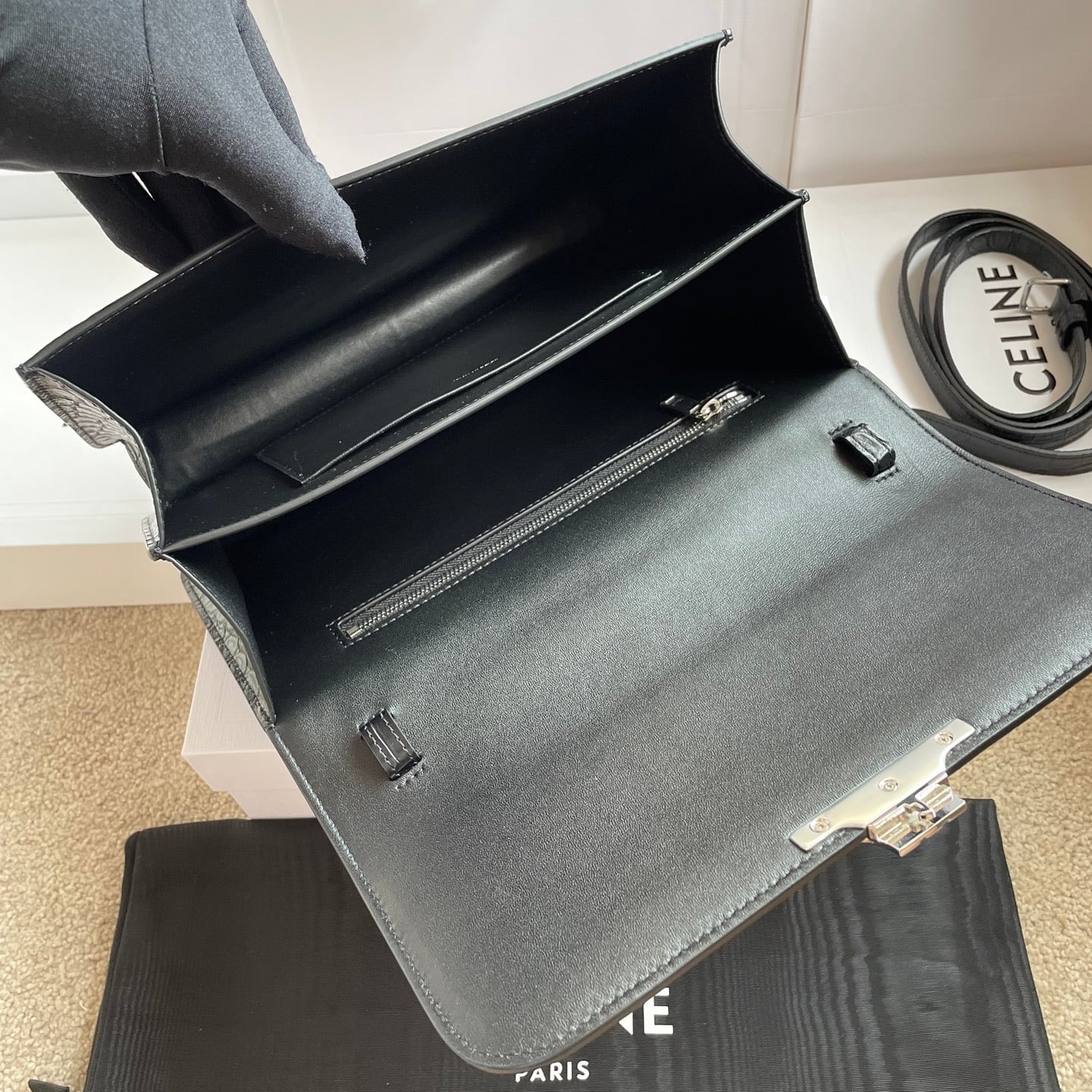 Triomphe Folio - L102U3705 - B28A5E Celine L102U3705