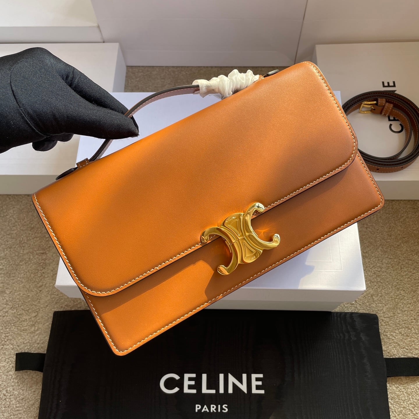 Triomphe Folio - L102U3705 - 2D0F28 Celine L102U3705