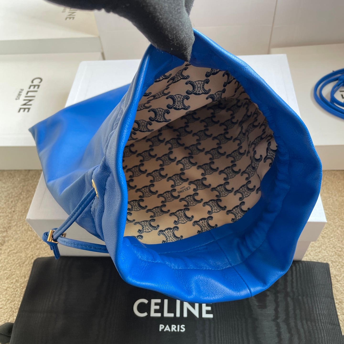 Crystal Pouch - 123662 - FA6F4D Celine 123662