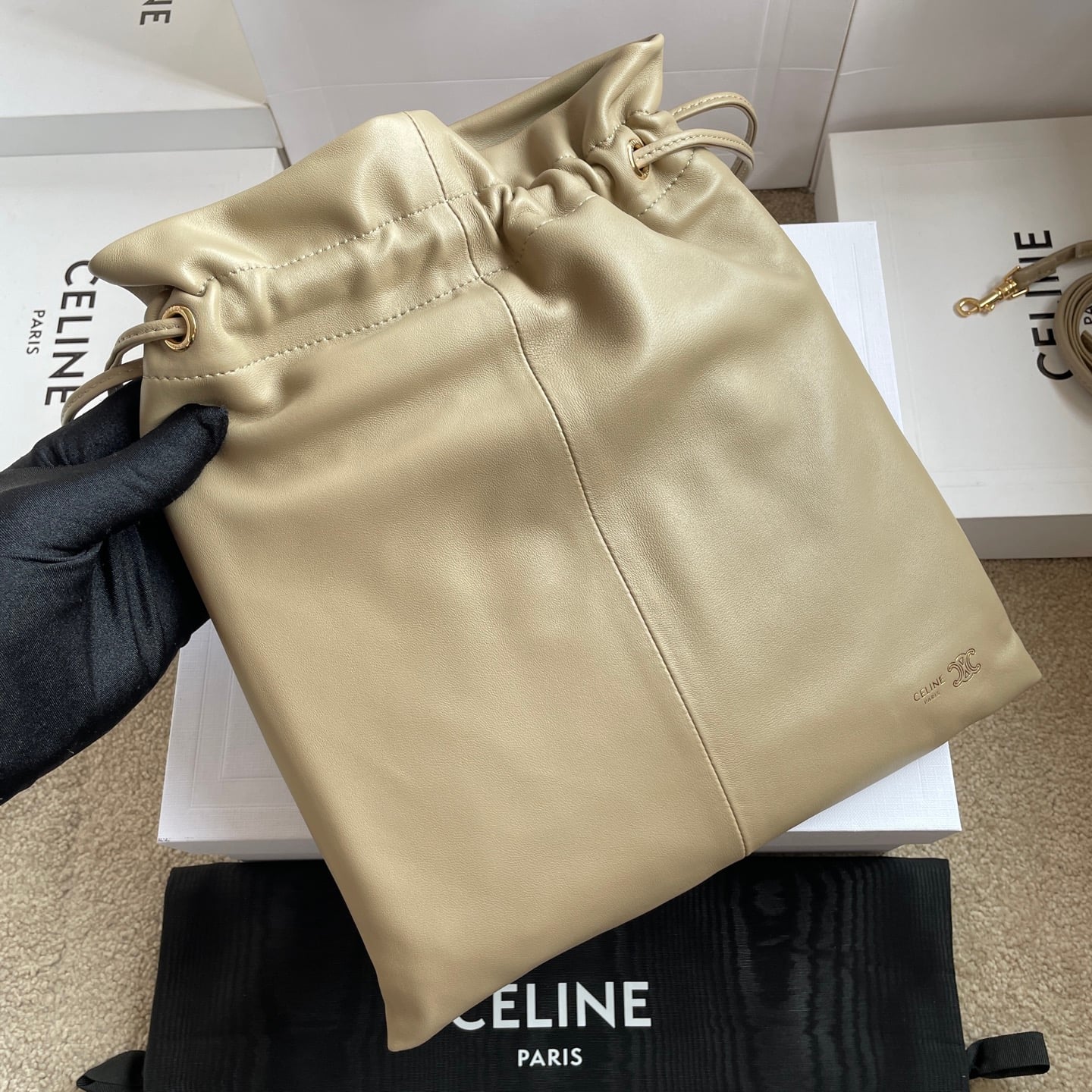 Crystal Pouch - 123662 - BDD1B5 Celine 123662