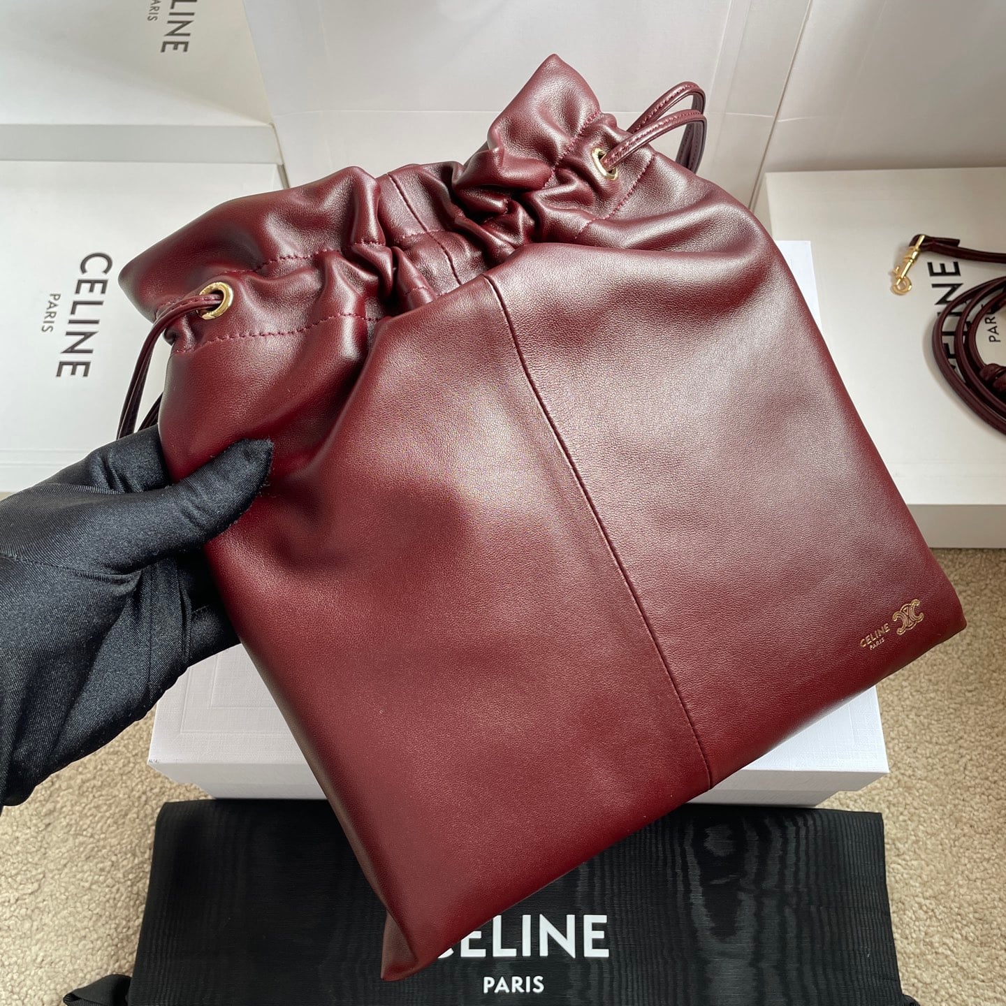 Crystal Pouch - 123662 - 48DF5C Celine 123662
