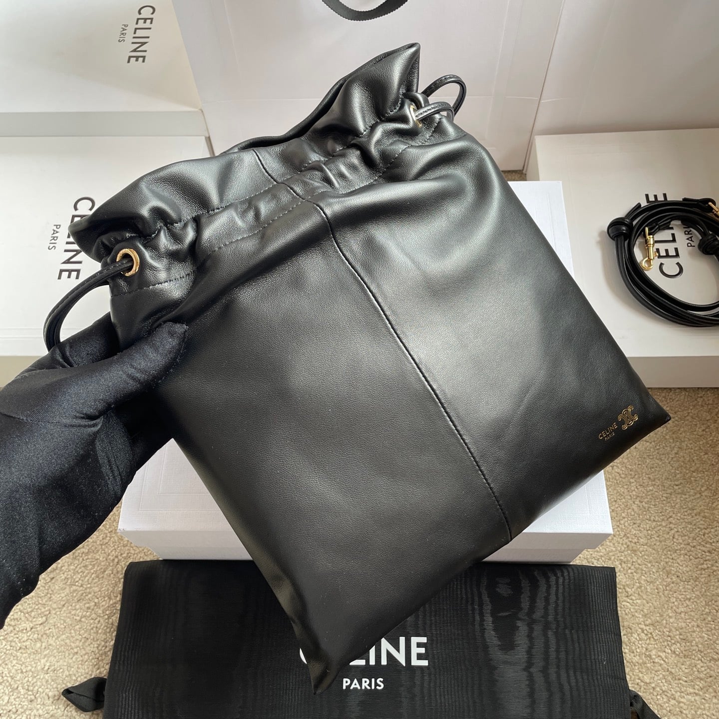 Crystal Pouch - 123662 - D7D76D Celine 123662