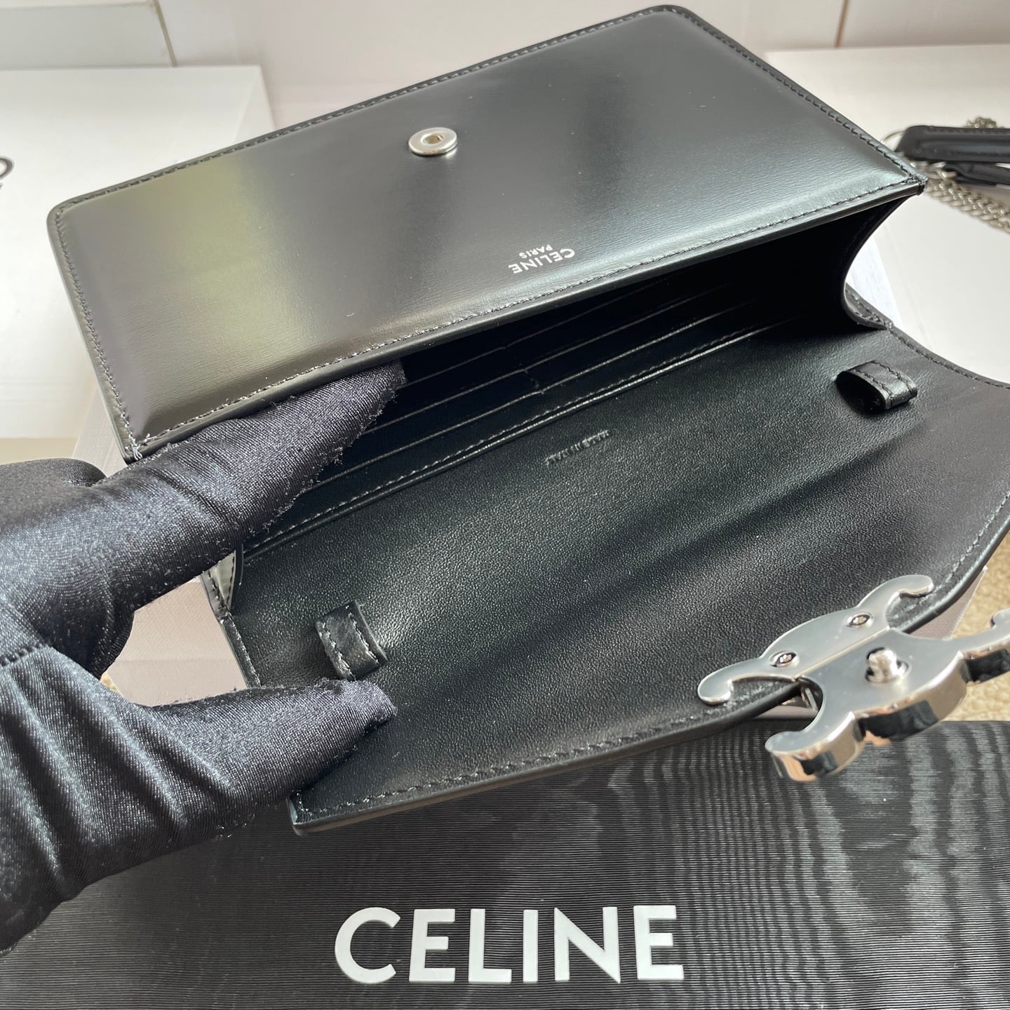 Cuir Triomphe WOC - 10J733 - 533FAA Celine 10J733