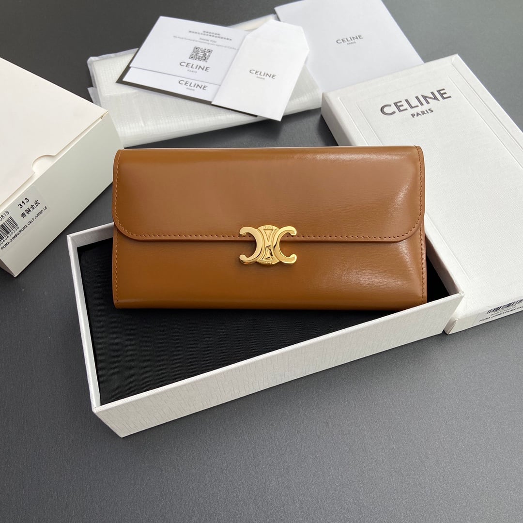 Triomphe Wallet - 10E313DPV.38NO312 Celine 10E313DPV.38NO312