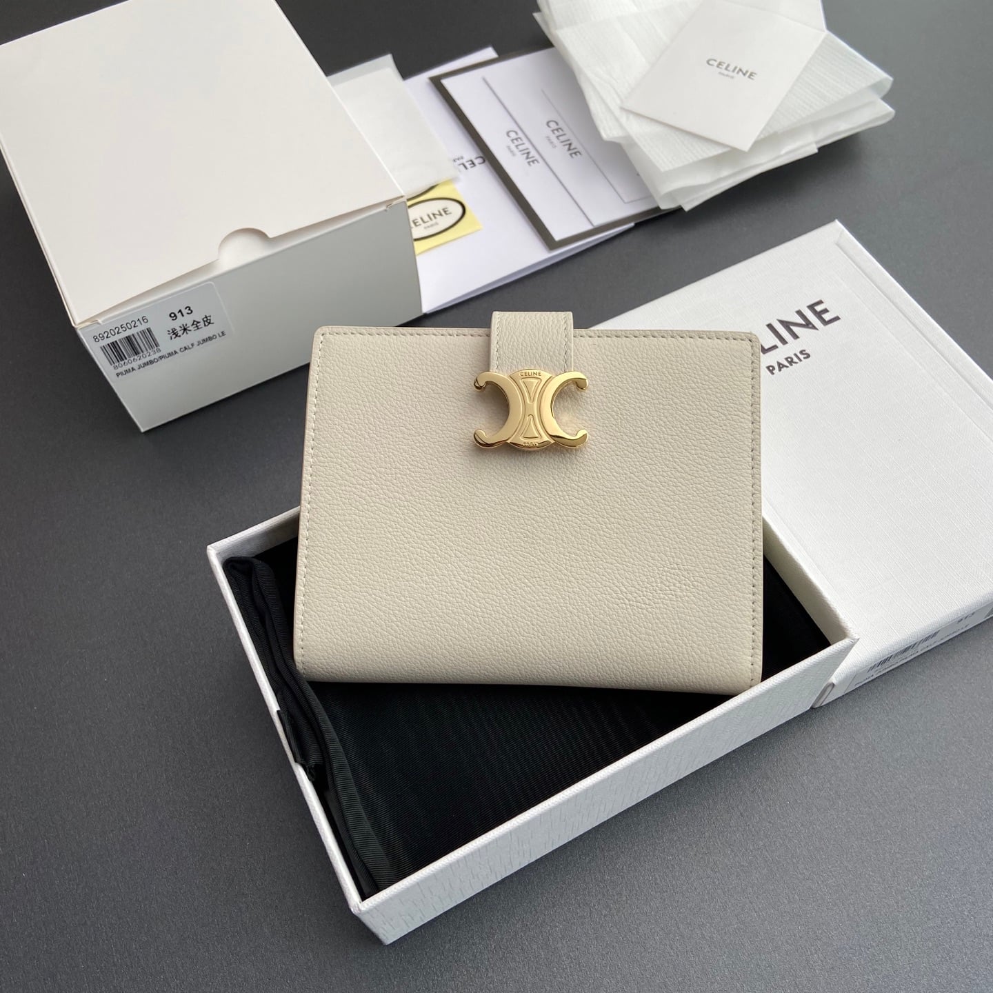 Victoire Wallet - 10M913GHH.38NO912 - светло-бежевый - 3225F8 Celine 10M913GHH.38NO912