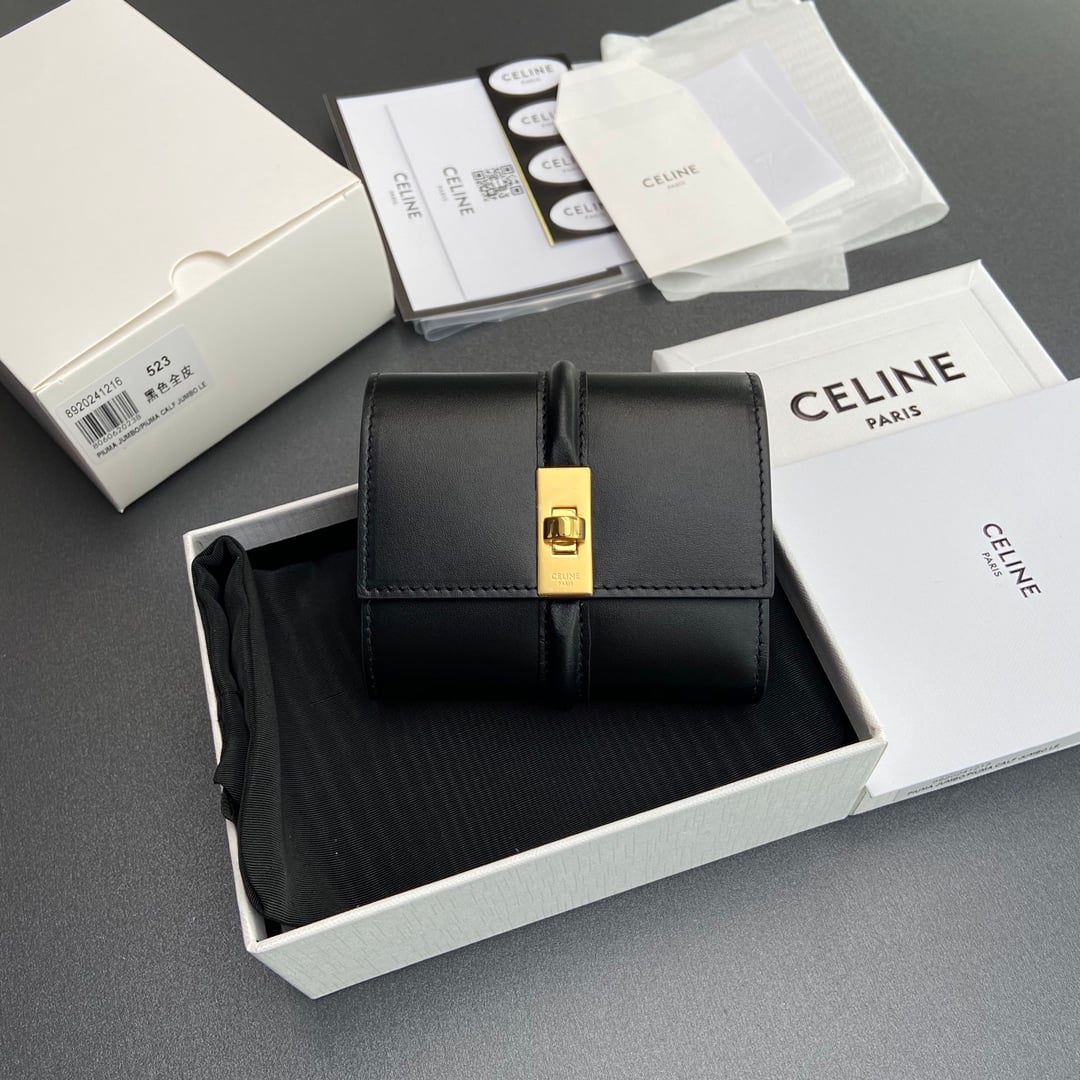 Triomphe Wallet - 10M523GCG.04LU523 - черный - 090BCF Celine 10M523GCG.04LU523