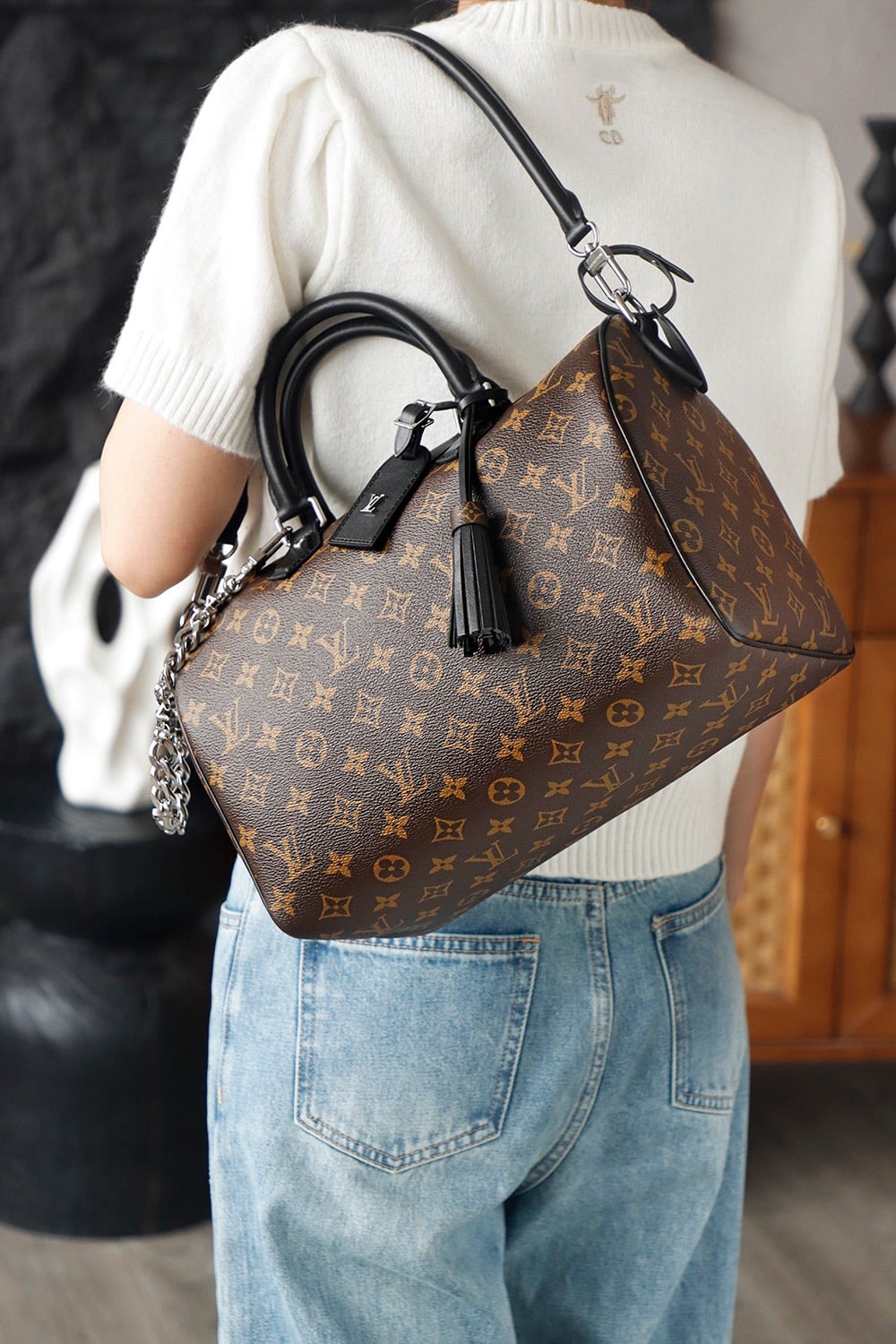 Speedy Soft 30 Dark Louis Vuitton M12243