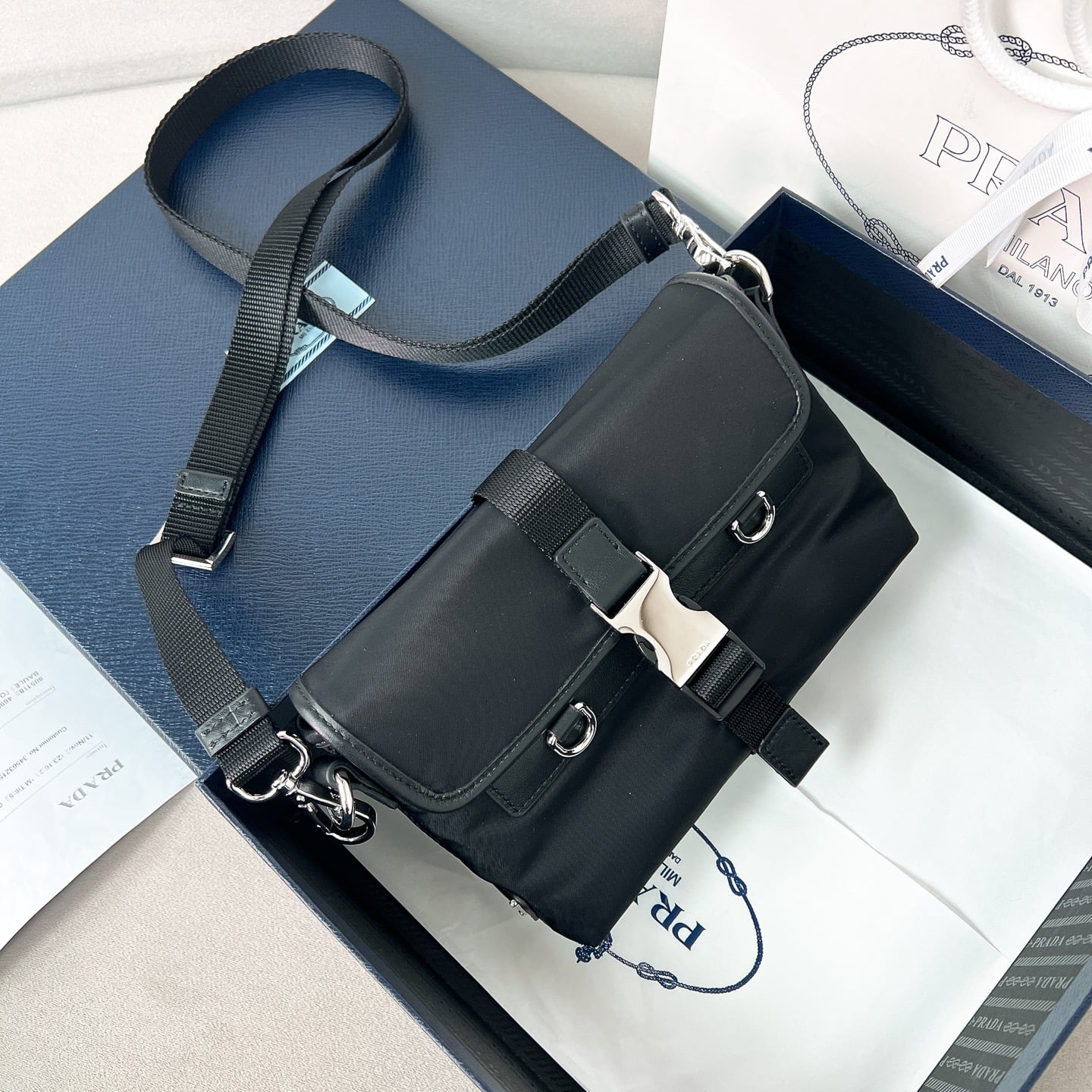 Phone Bag - 2ZT071 - черный Prada 2ZT071