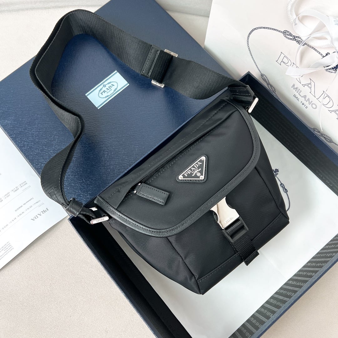 Messenger - 2VD070 - черный - 5DDFAD Prada 2VD070