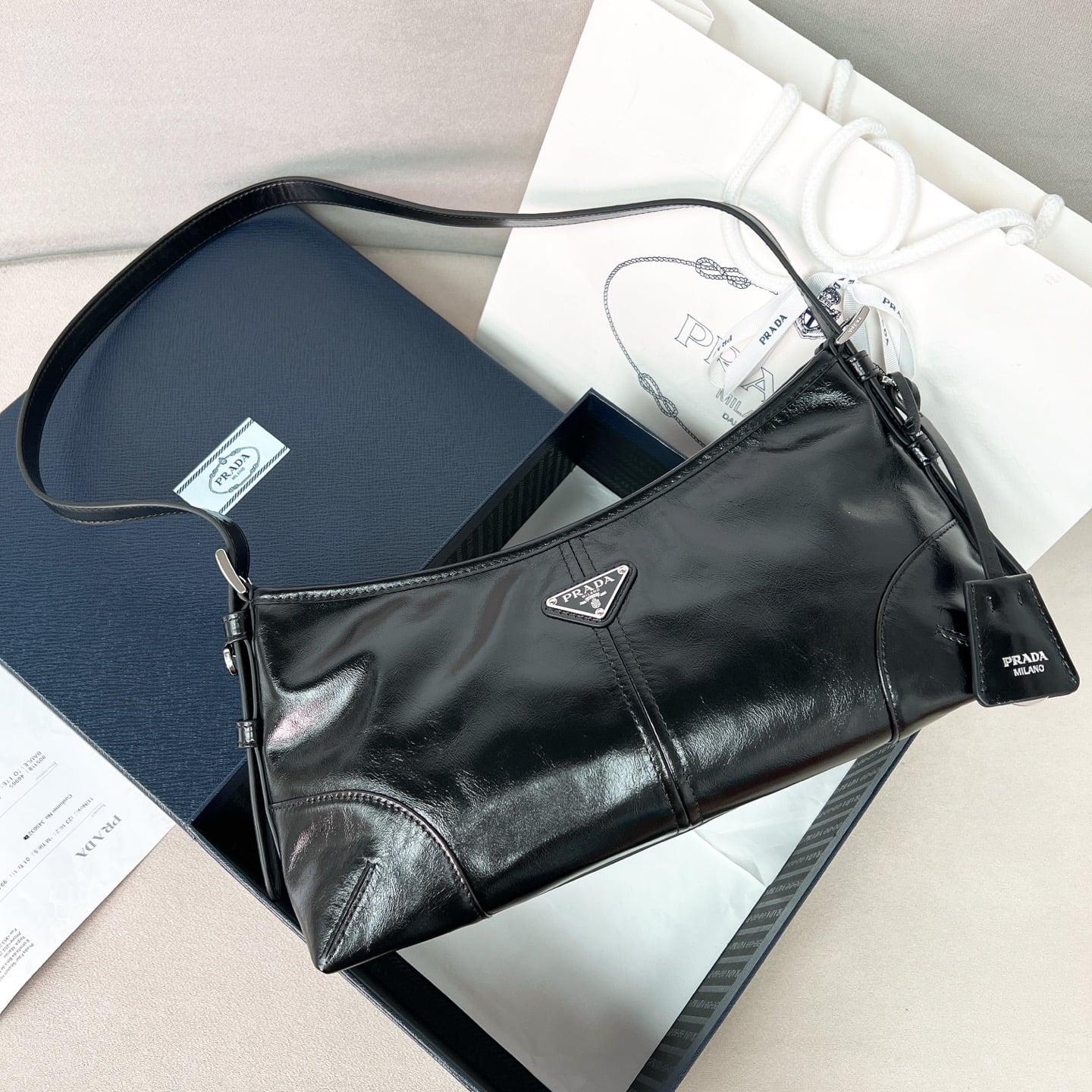 Shoulder Bag - 1BC309 - 410B50 Prada 1BC309
