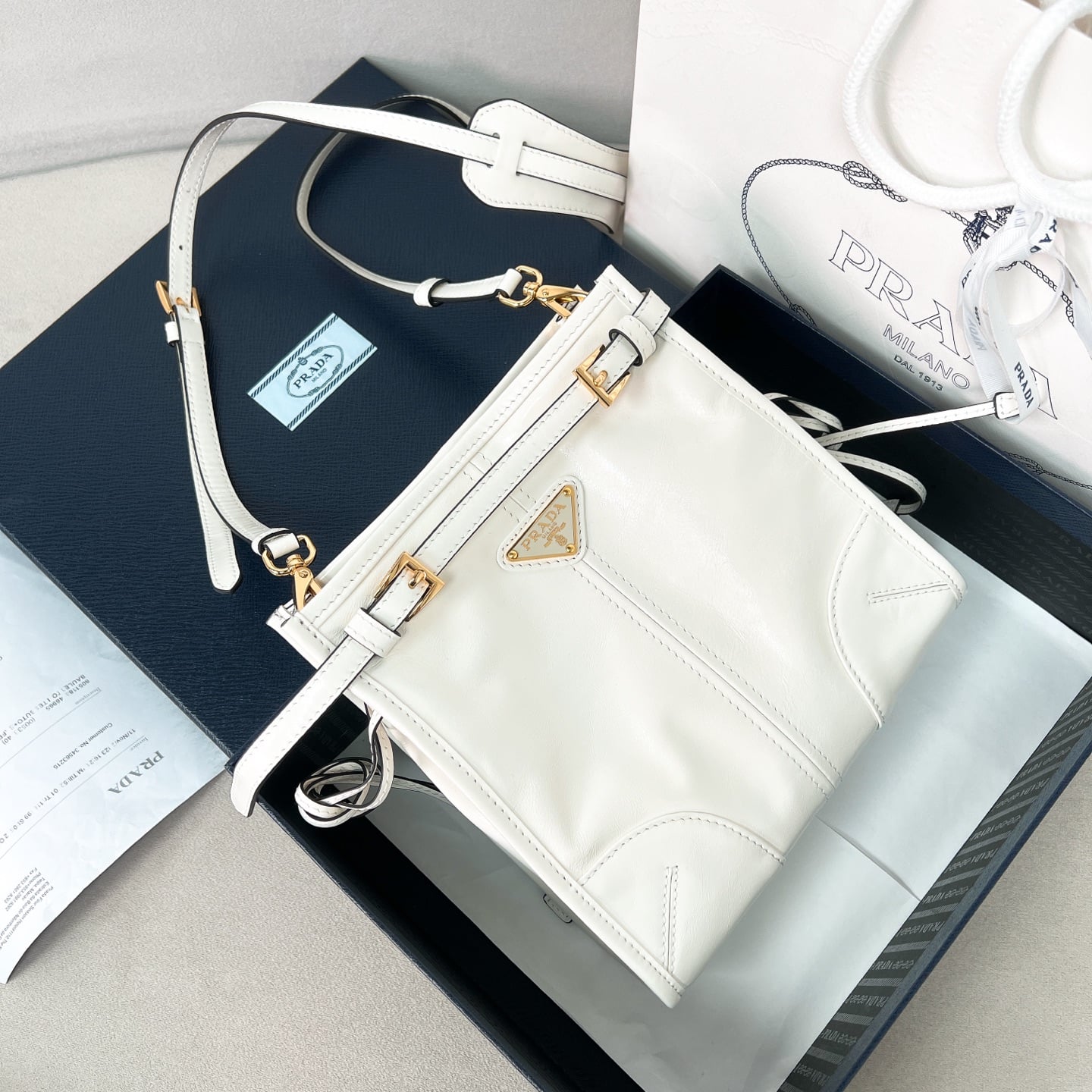 Bonnie - 1BH229 - белый Prada 1BH229