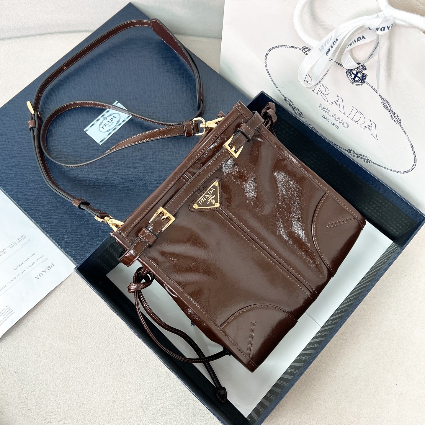 Bonnie - 1BH229 - коричневый - 137CCF Prada 1BH229