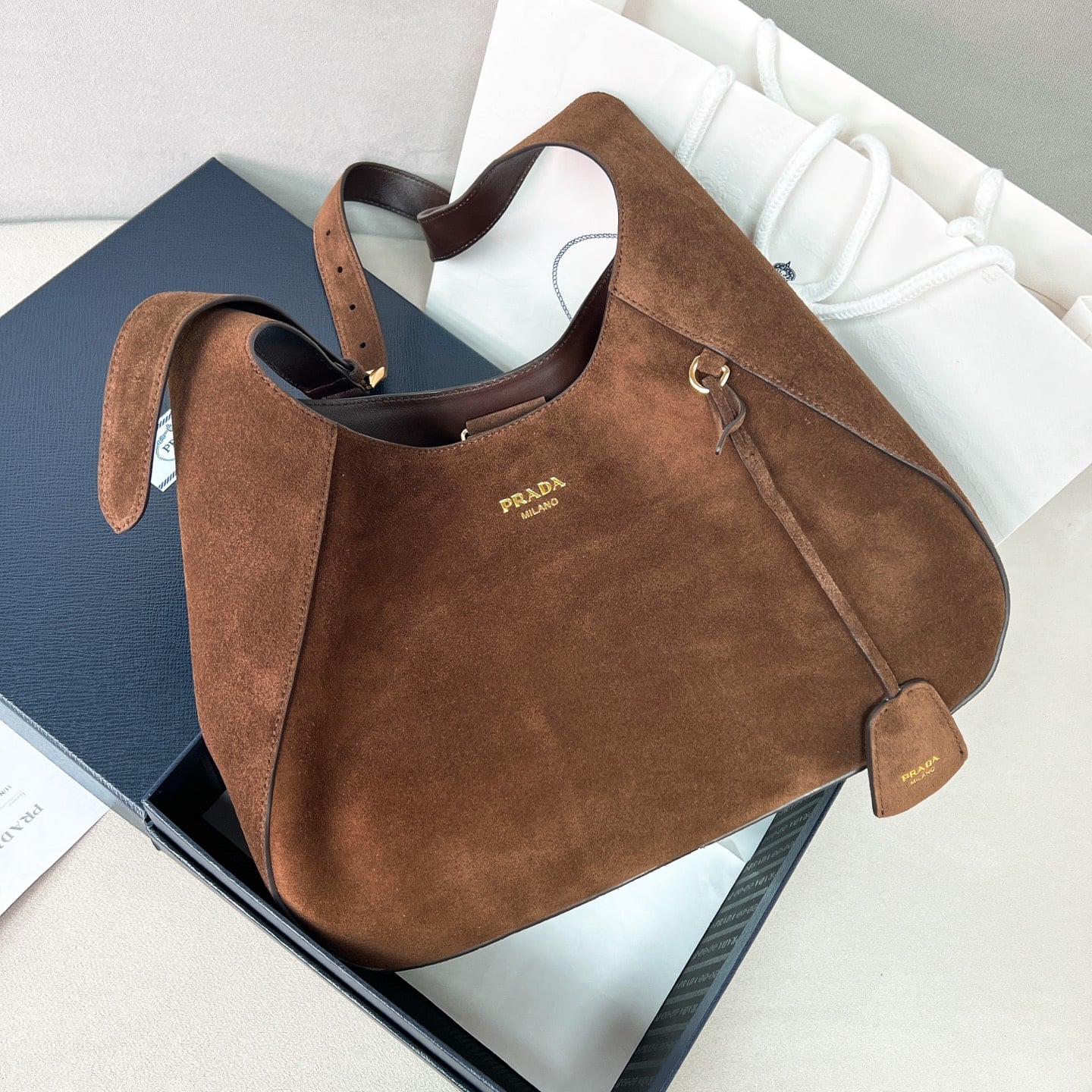 Boogie - 1BC300 - коричневый Prada 1BC300