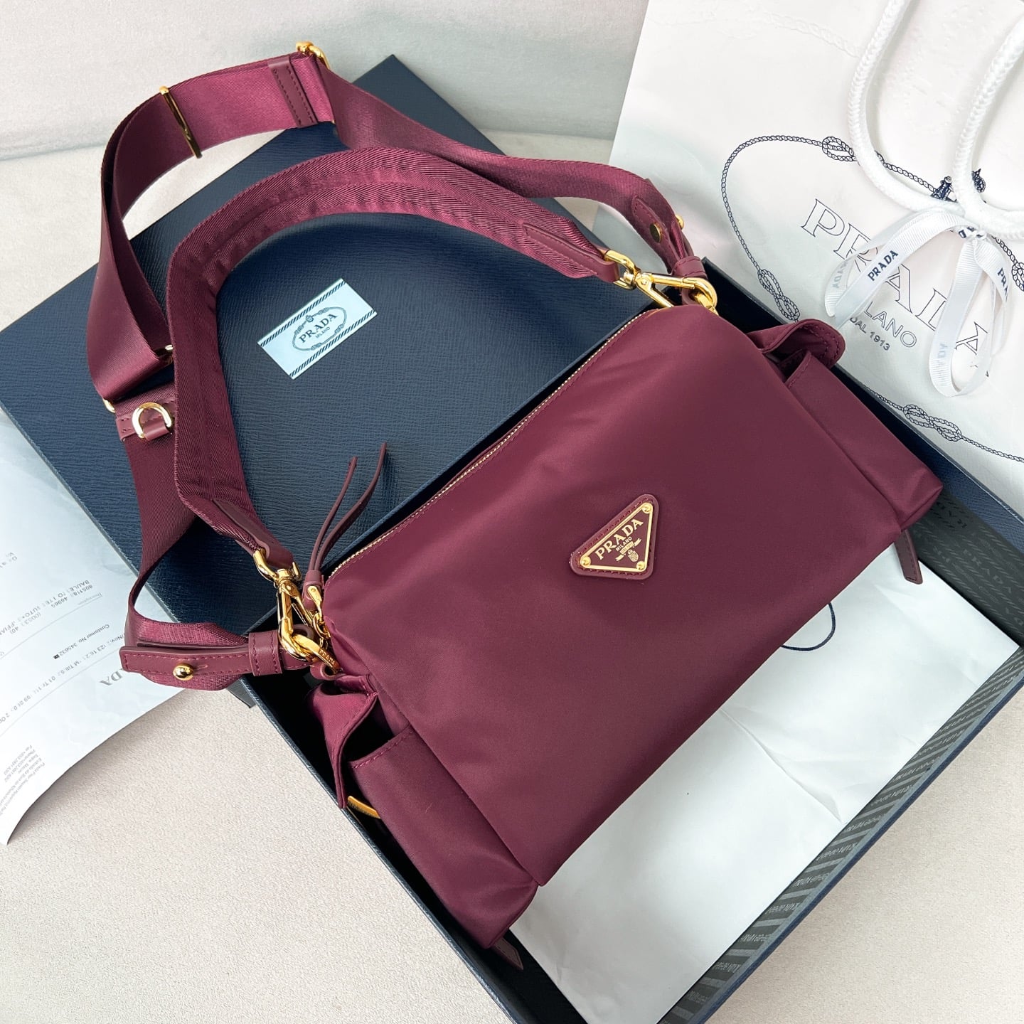 Explore - 1BH232 - бордовый Prada 1BH232