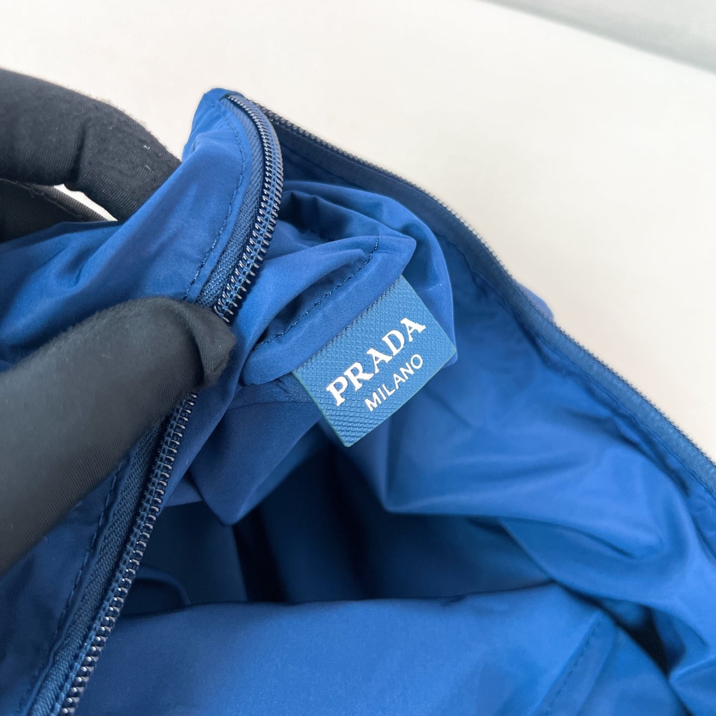 Tote - 1TT330 - синий Prada 1TT330