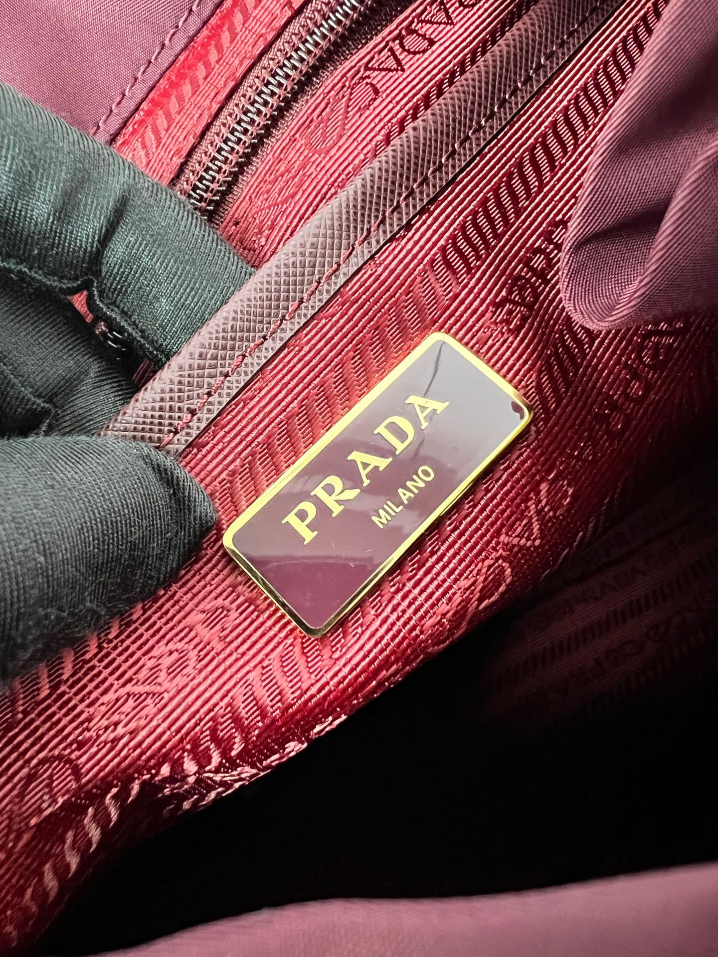 Backpack - 1BZ811 - бордовый Prada 1BZ811