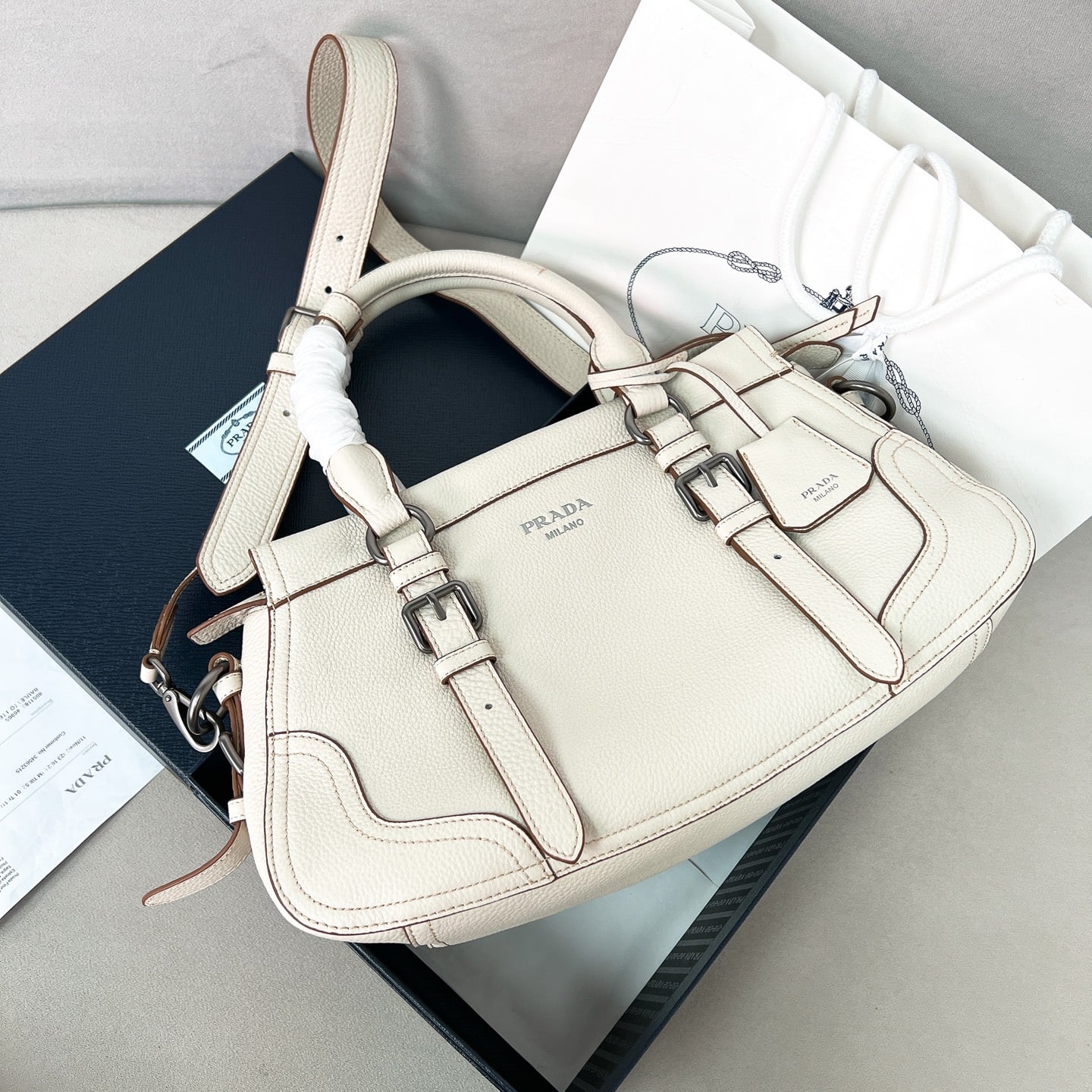 Tote - 1BG604 - черный - 0F02D9 Prada 1BG604