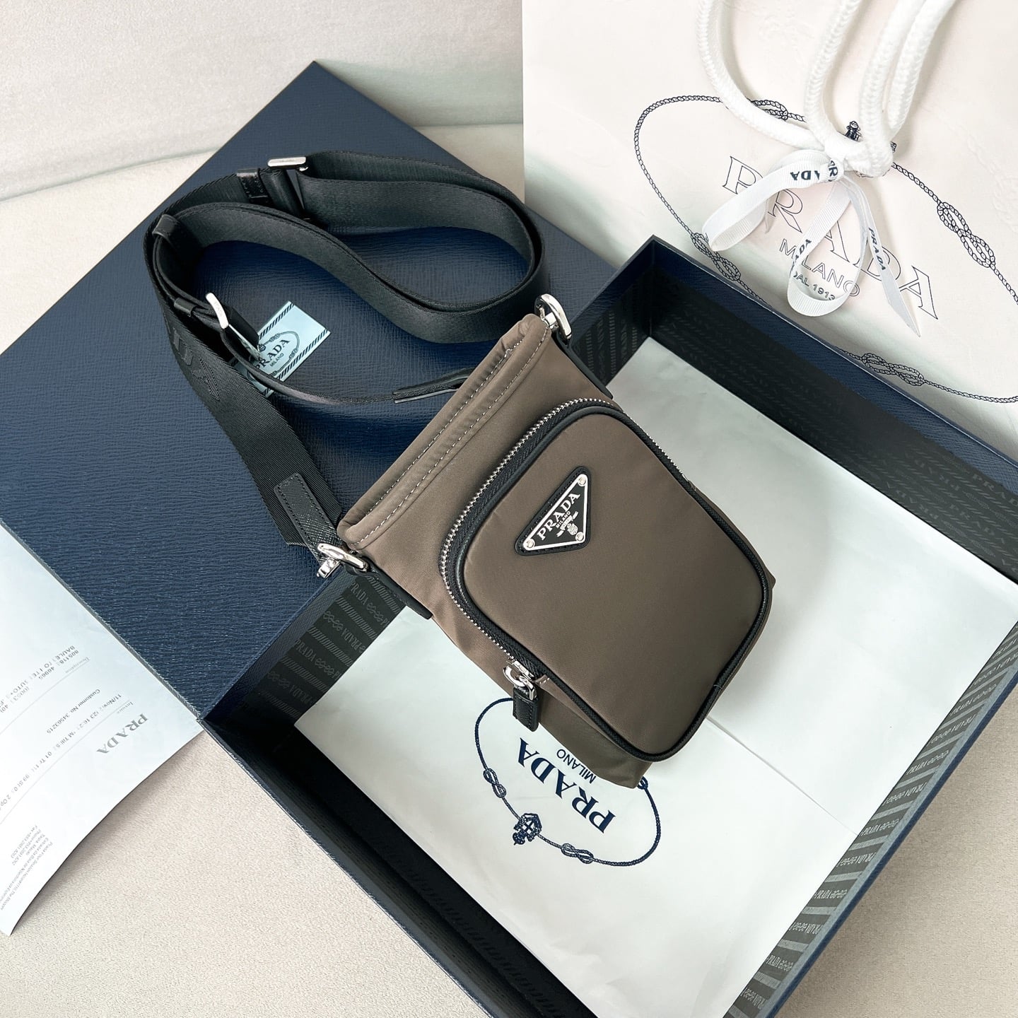 Phone Bag - 2ZH155 - темно-зеленый Prada 2ZH155