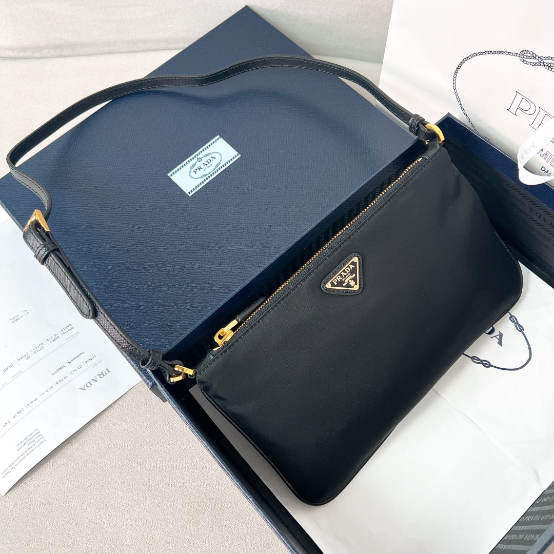 Hobo - 1NE545 - черный Prada 1NE545