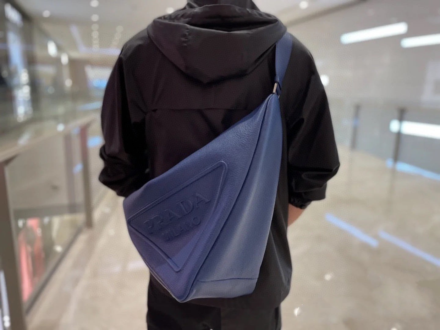 Bag - 2VY007 - синий - 335DD2 Prada 2VY007