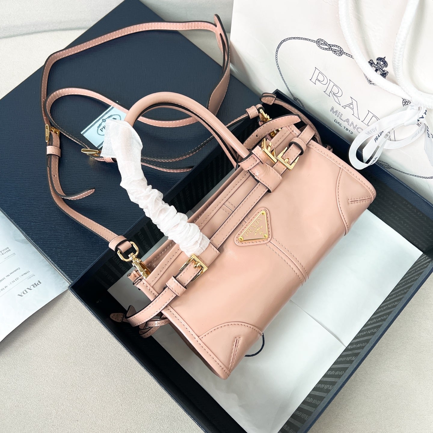 Bonnie LuxSoft - 1BA486 - розовый Prada 1BA486