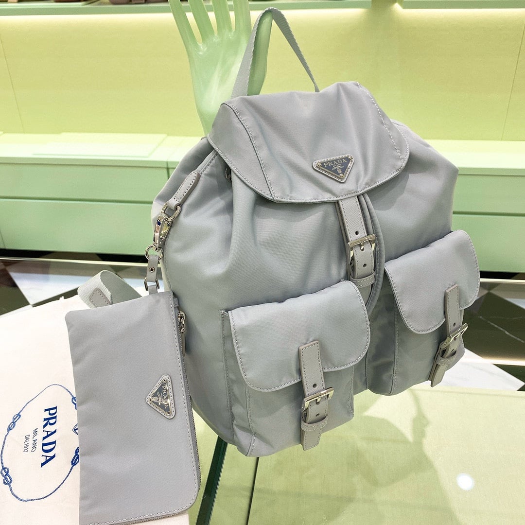 Backpack - 1BZ811 - серый Prada 1BZ811