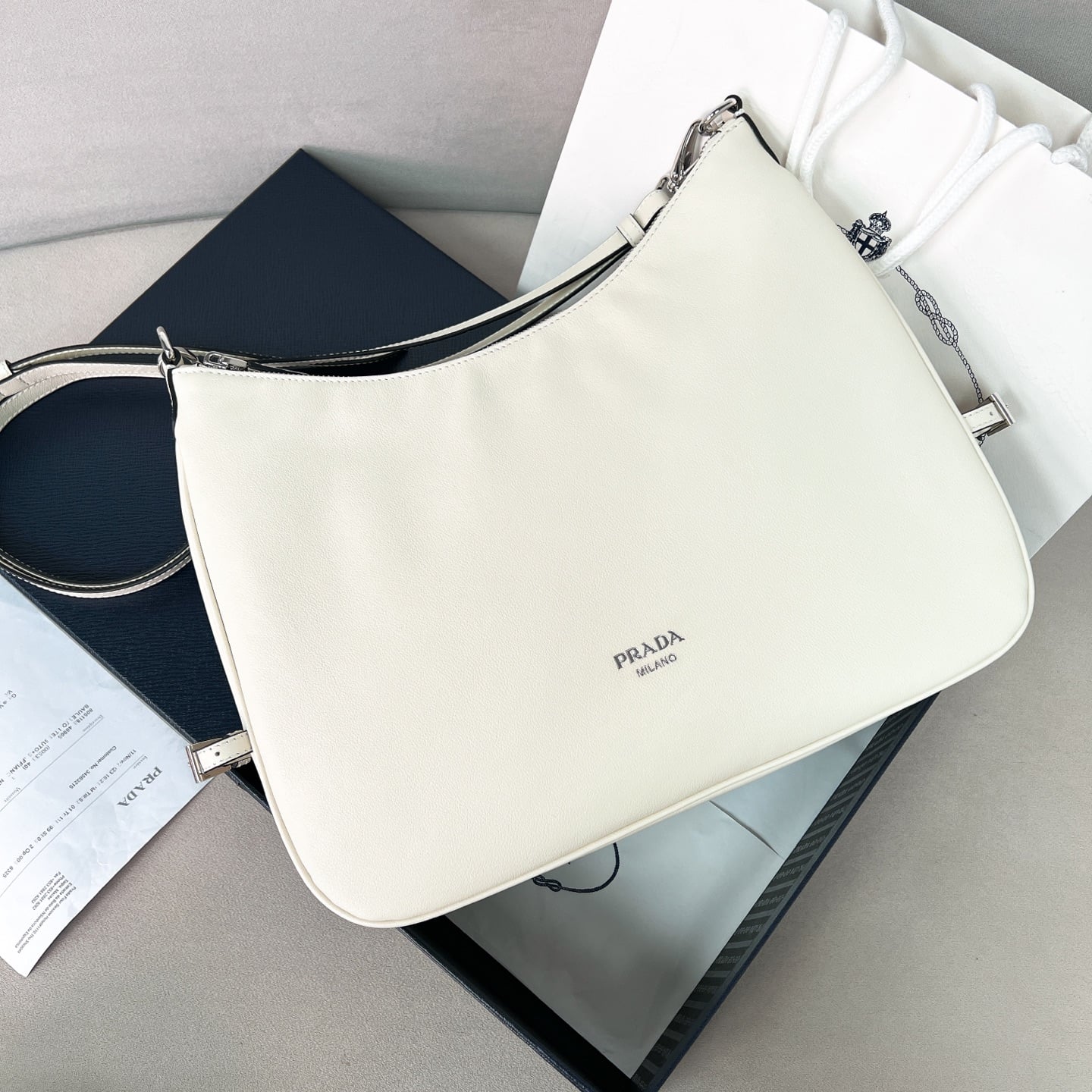 Shoulder Bag - 1BC288 - белый Prada 1BC288