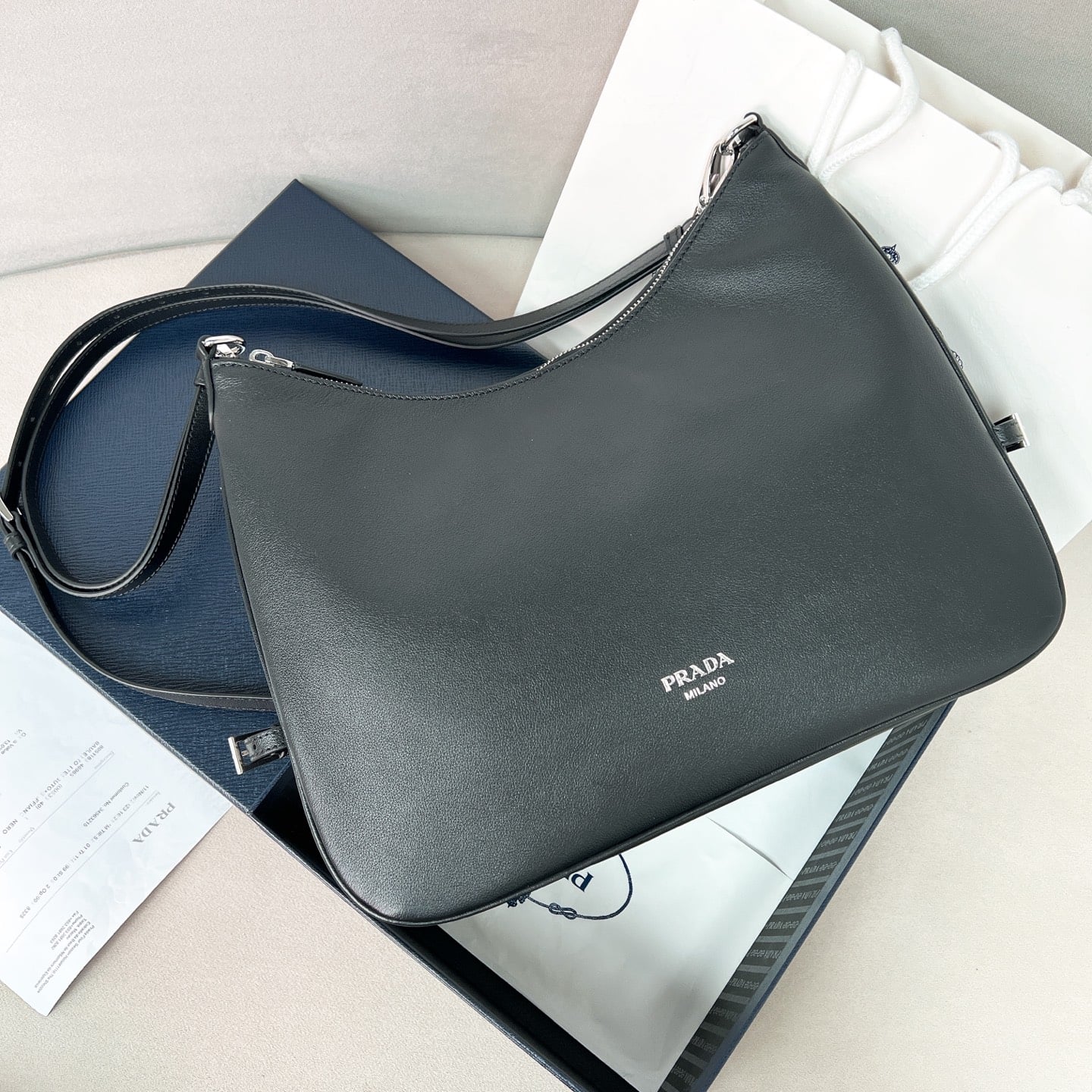 Shoulder Bag - 1BC288 - черный Prada 1BC288