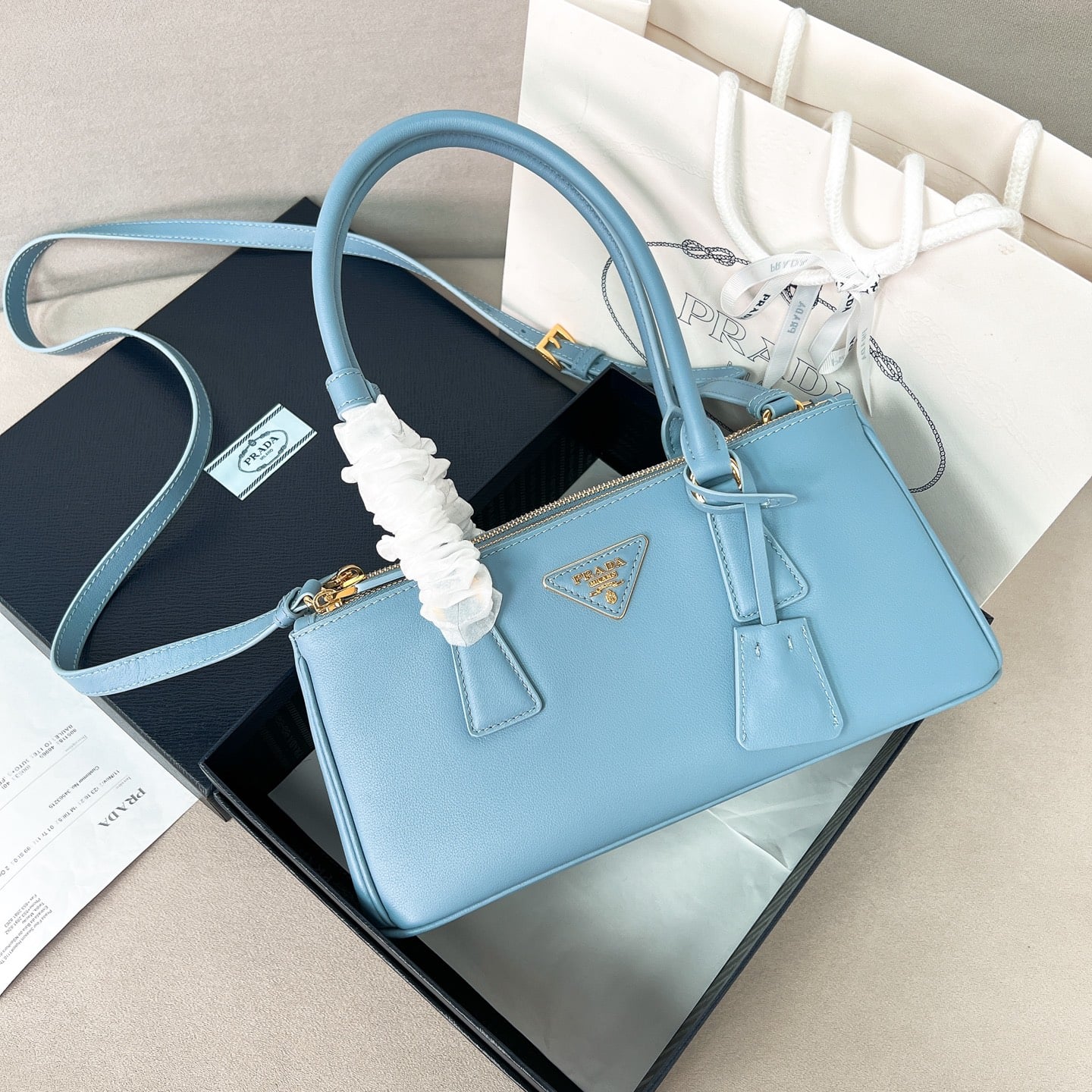 Bag - 1BA457 - синий Prada 1BA457