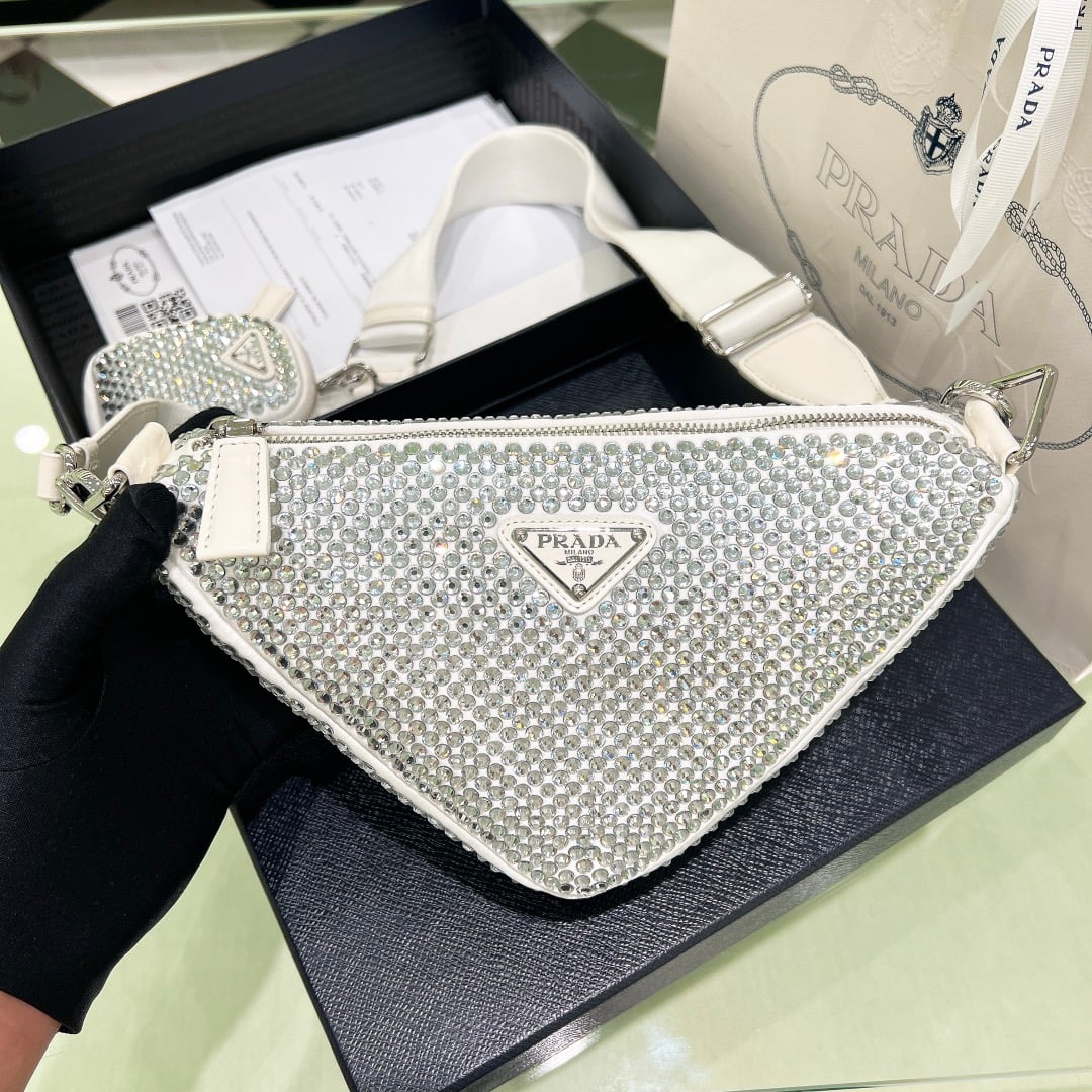 Bag - 1BH190 - белый - 55D97C Prada 1BH190
