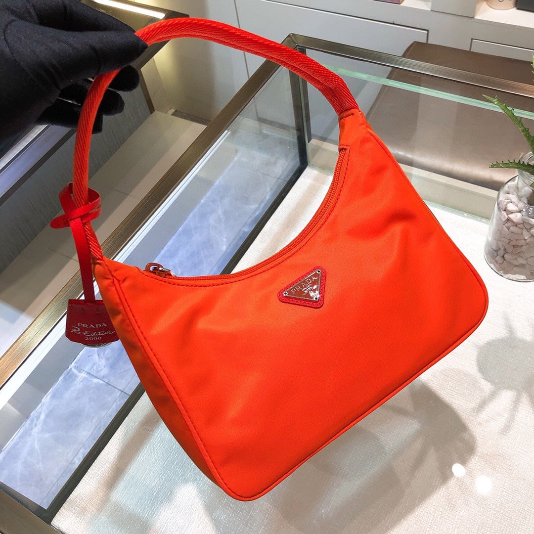 Hobo - 1NE515 - оранжевый - F9840F Prada 1NE515