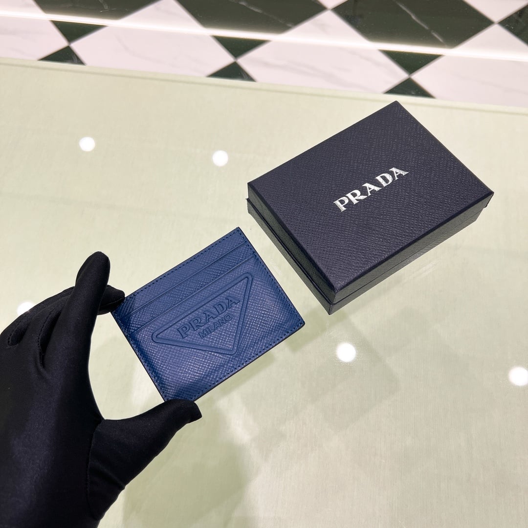 Card Holder - 2MC223 - синий Prada 2MC223