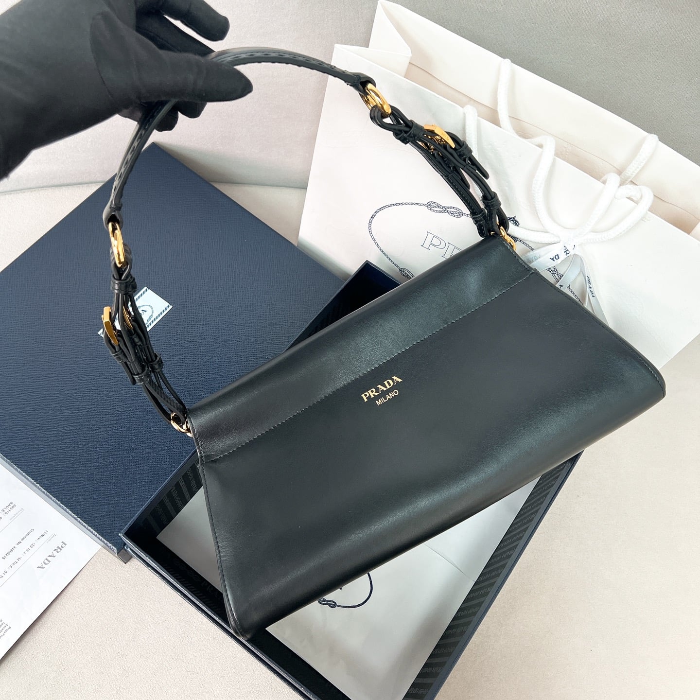 Enchaine - 1BC262 - черный Prada 1BC262