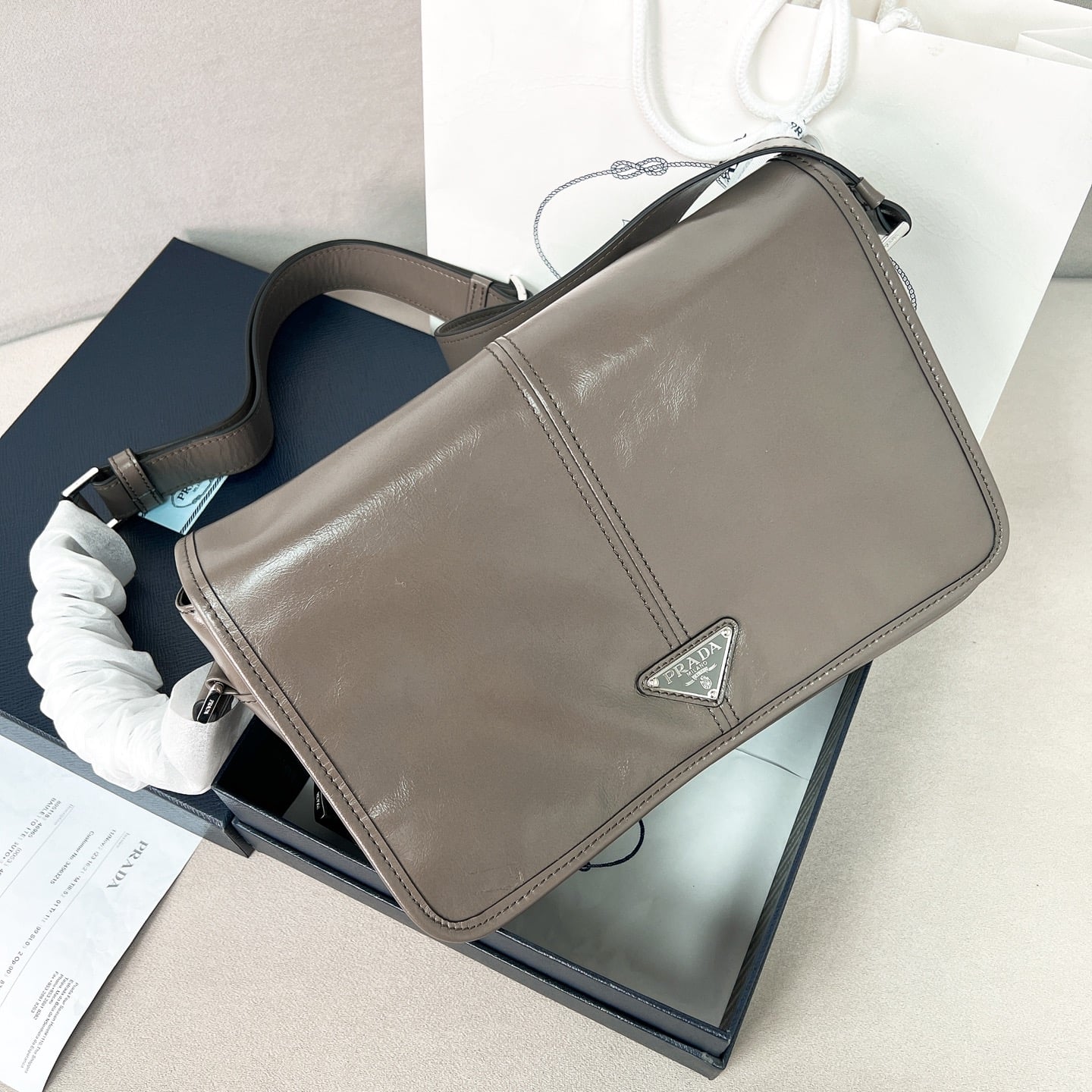 Shoulder Bag - 2VD073 - серый Prada 2VD073