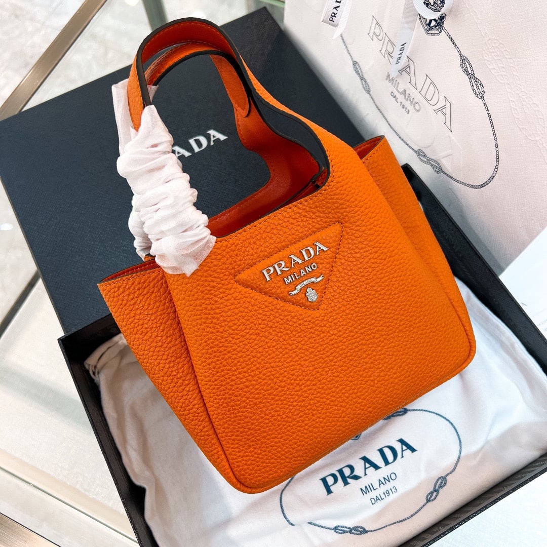 Tote - 1BA349 - оранжевый - 887C07 Prada 1BA349