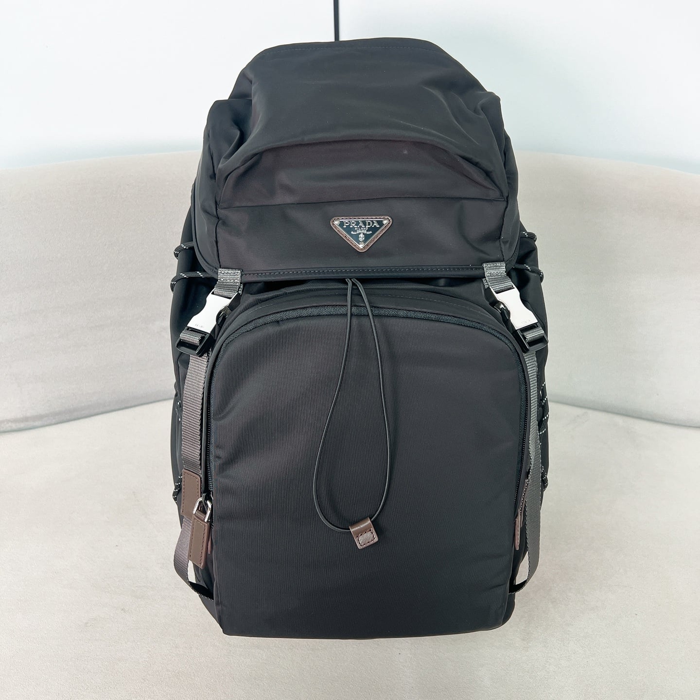 Backpack - 2VZ123 - черный - 735B24 Prada 2VZ123