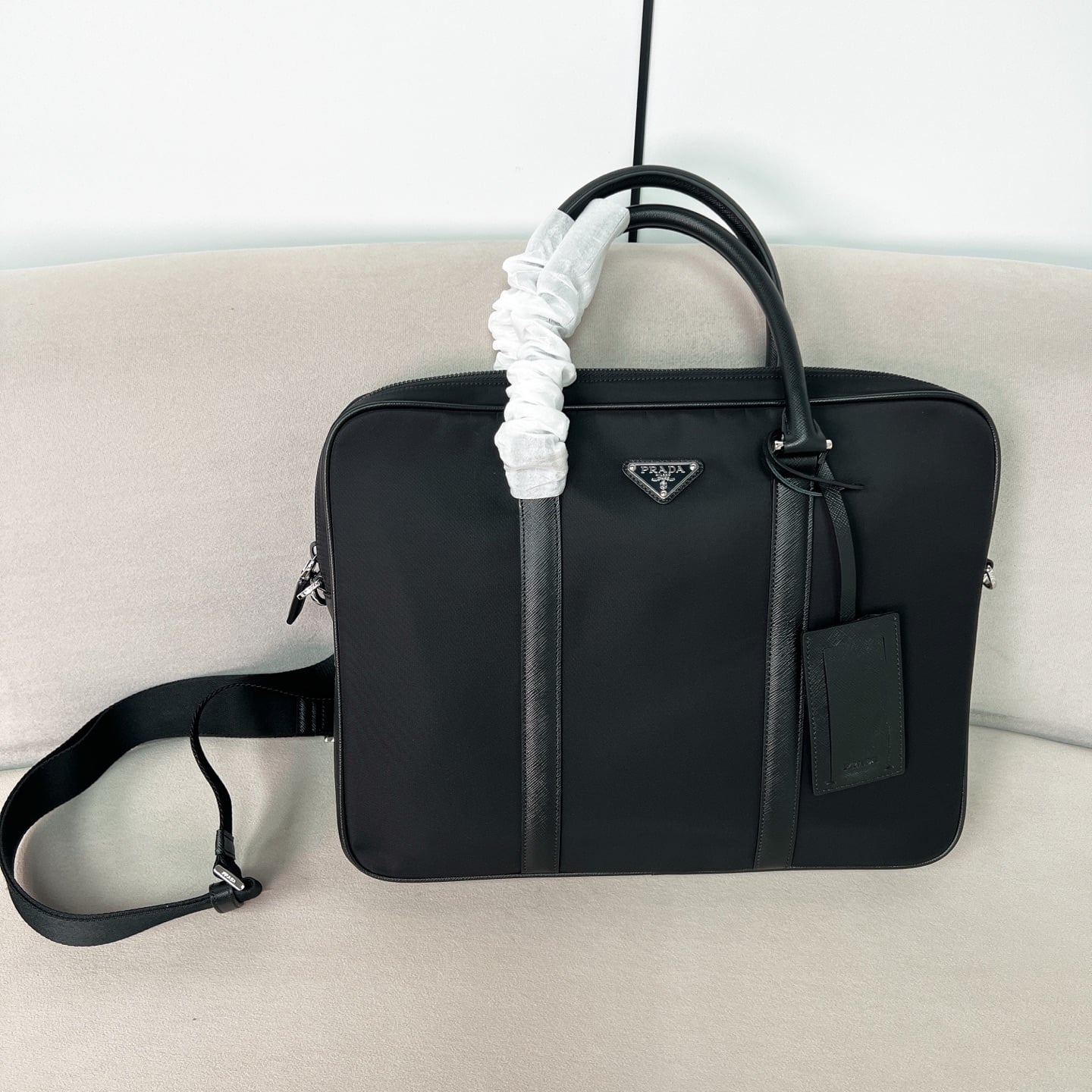 Briefcase - 2VE368 - черный - D725EE Prada 2VE368