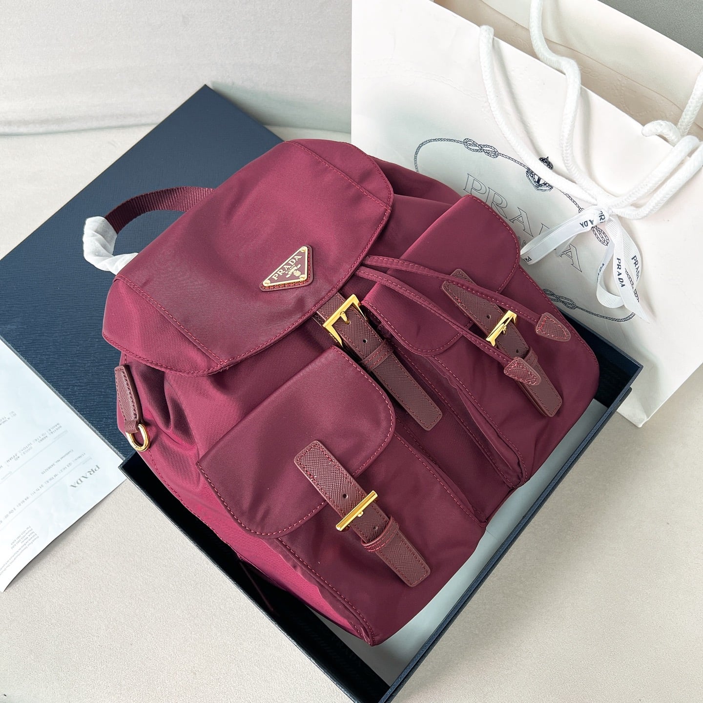 Re-Edition - 1BZ677 - бордовый Prada 1BZ677