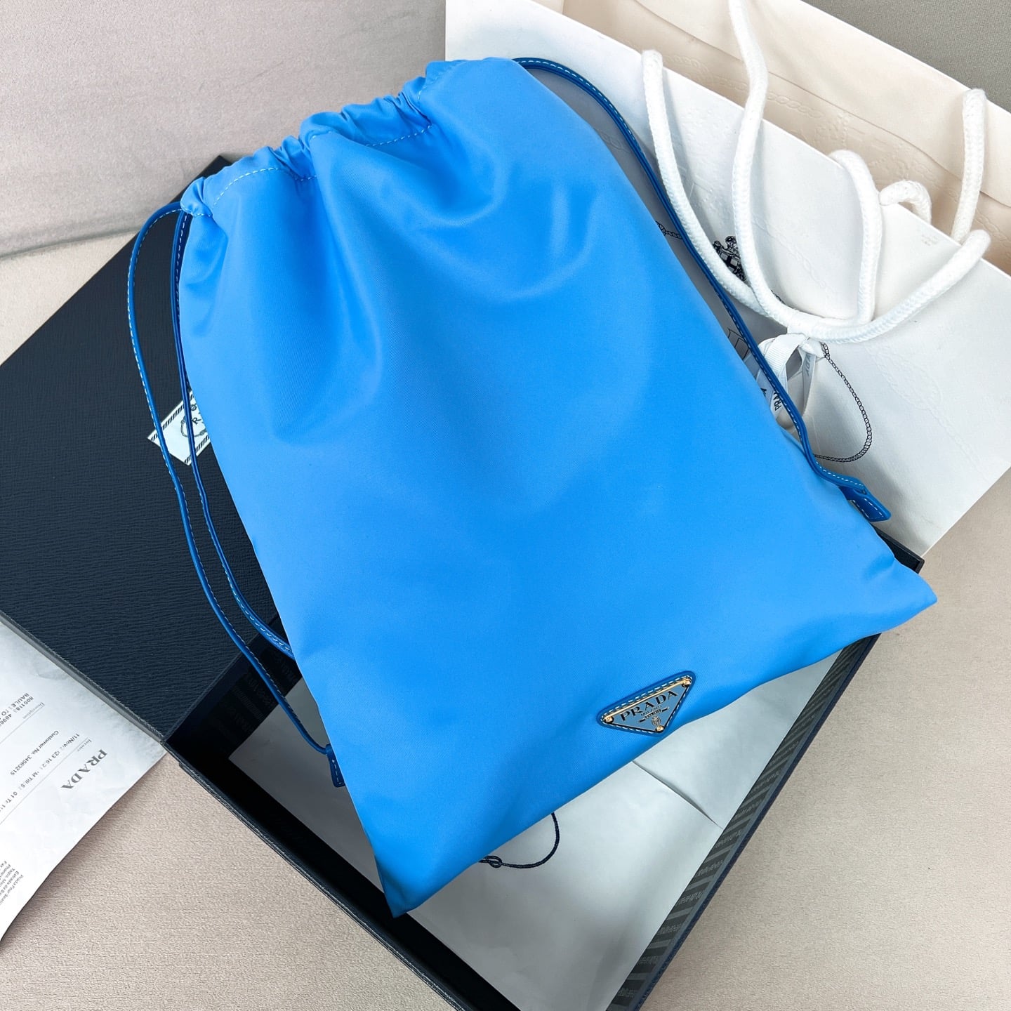 Clutch - 1NK001 - голубой Prada 1NK001