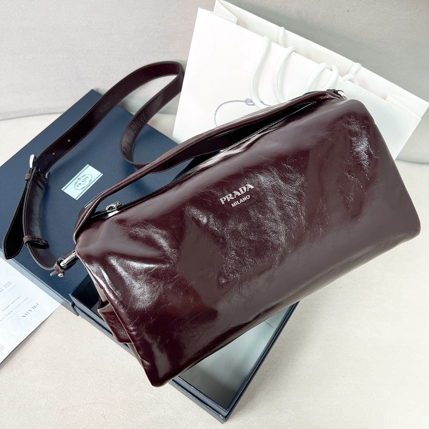 Bag - 2VH194 - коричневый - 99103F Prada 2VH194