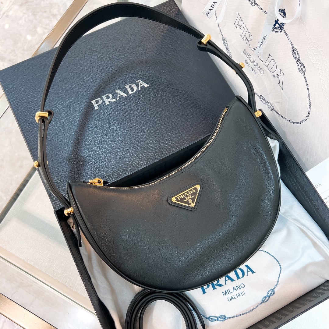 Hobo - 1BC194 - черный - 5F5983 Prada 1BC194