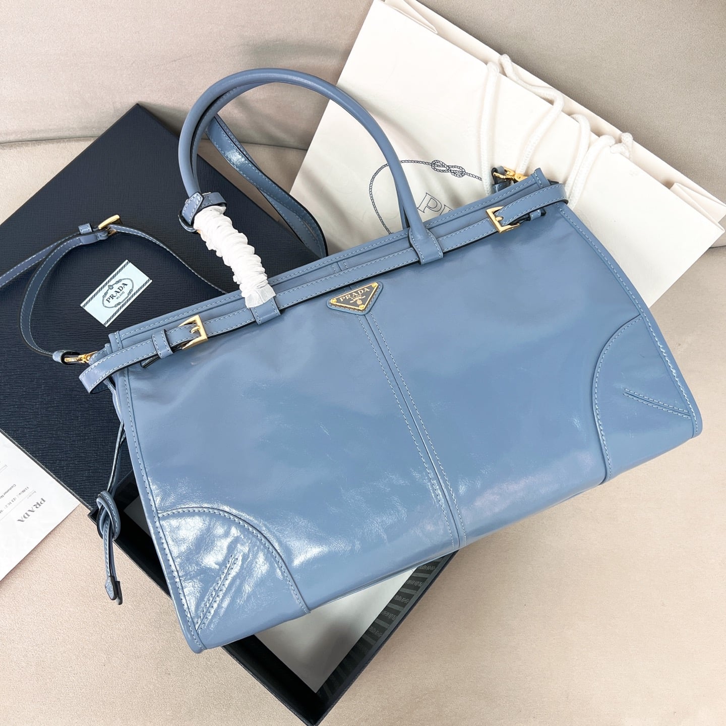 LuxSoft - 1BA433 - синий - C099DF Prada 1BA433