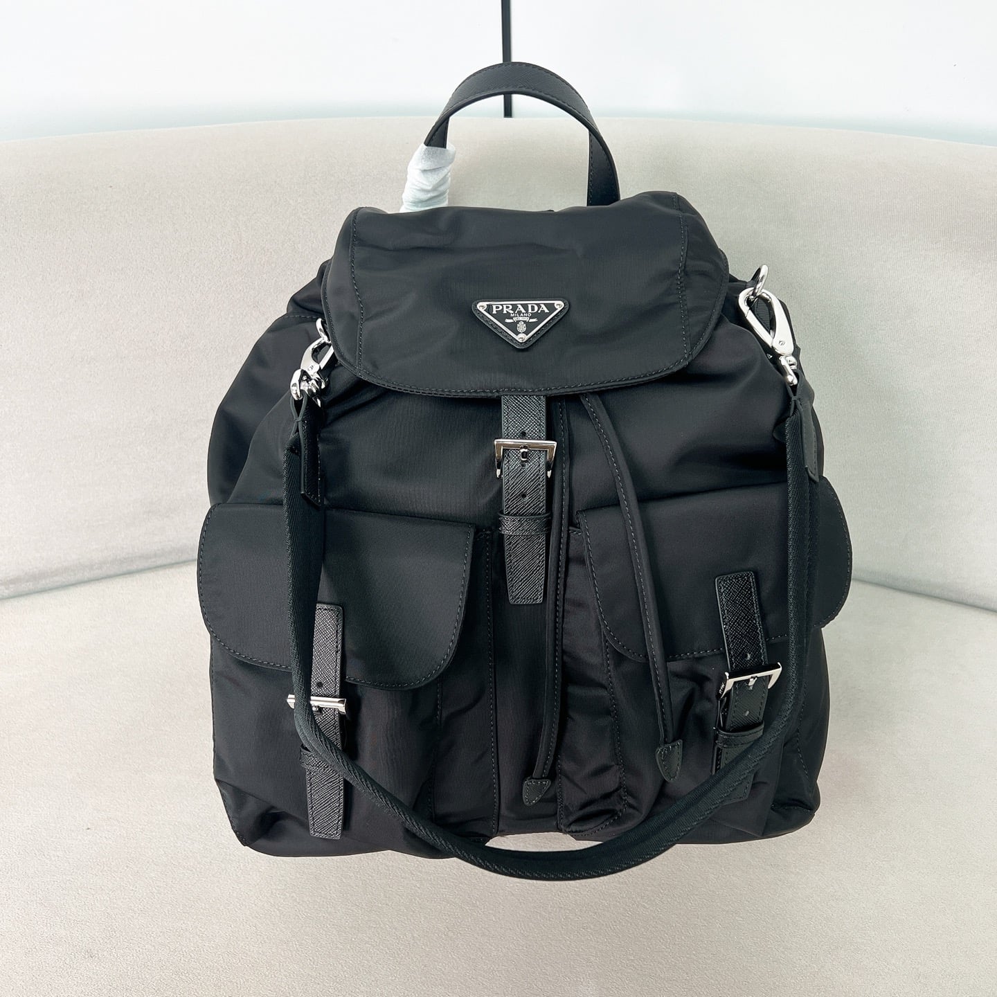 Backpack - 2VZ110 - черный - 3BC3CC Prada 2VZ110