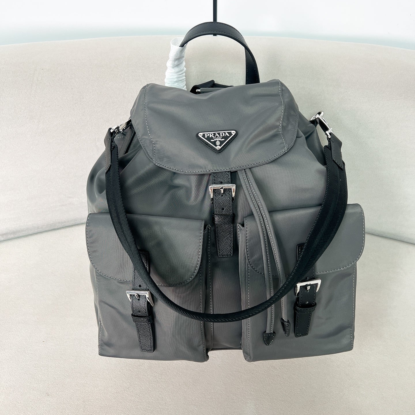 Backpack - 2VZ110 - серый Prada 2VZ110