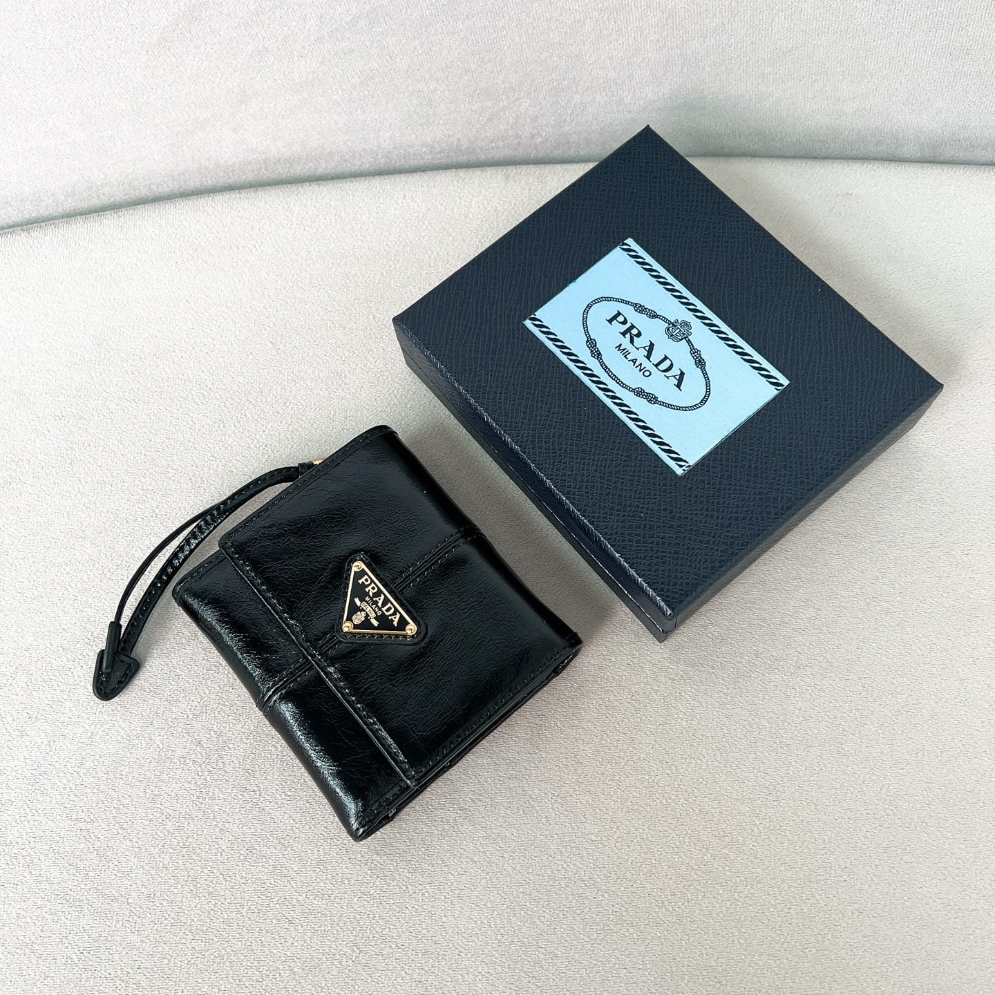 Wallet - 1MO204 - черный Prada 1MO204