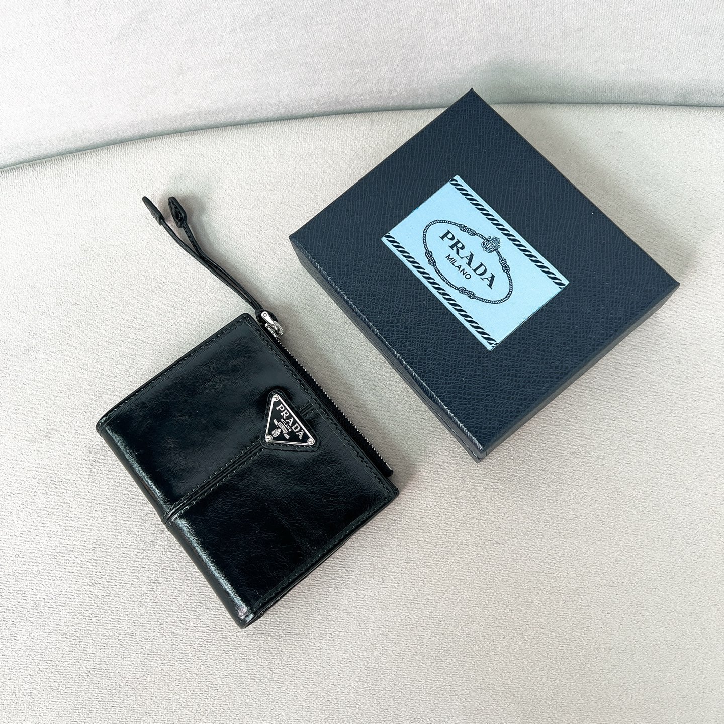 Wallet - 1ML050 - черный - 96F1FB Prada 1ML050