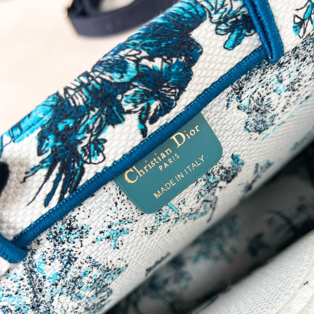 Book Tote - синий - 36x27.5x16.5см - 727E37 Dior M1354